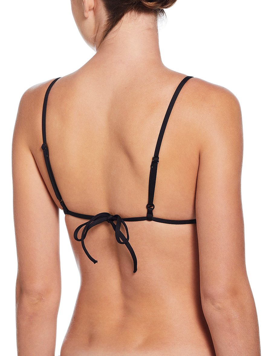 NIKE SWIM - Nike Essential Triangle Bikini Top - sport-bademode - black - 3