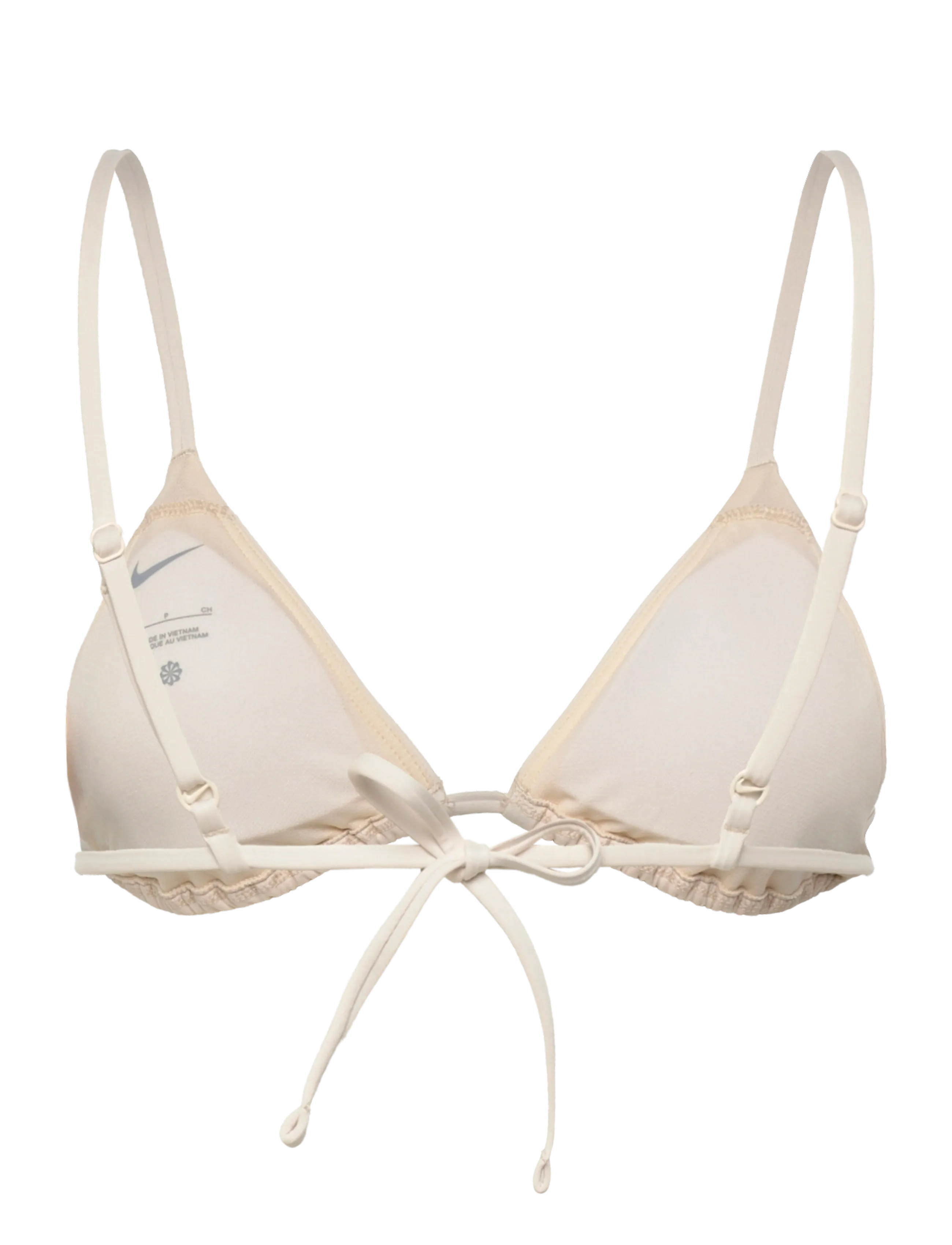 NIKE SWIM - Nike Essential Triangle Bikini Top - sportiga badkläder - chalk - 2