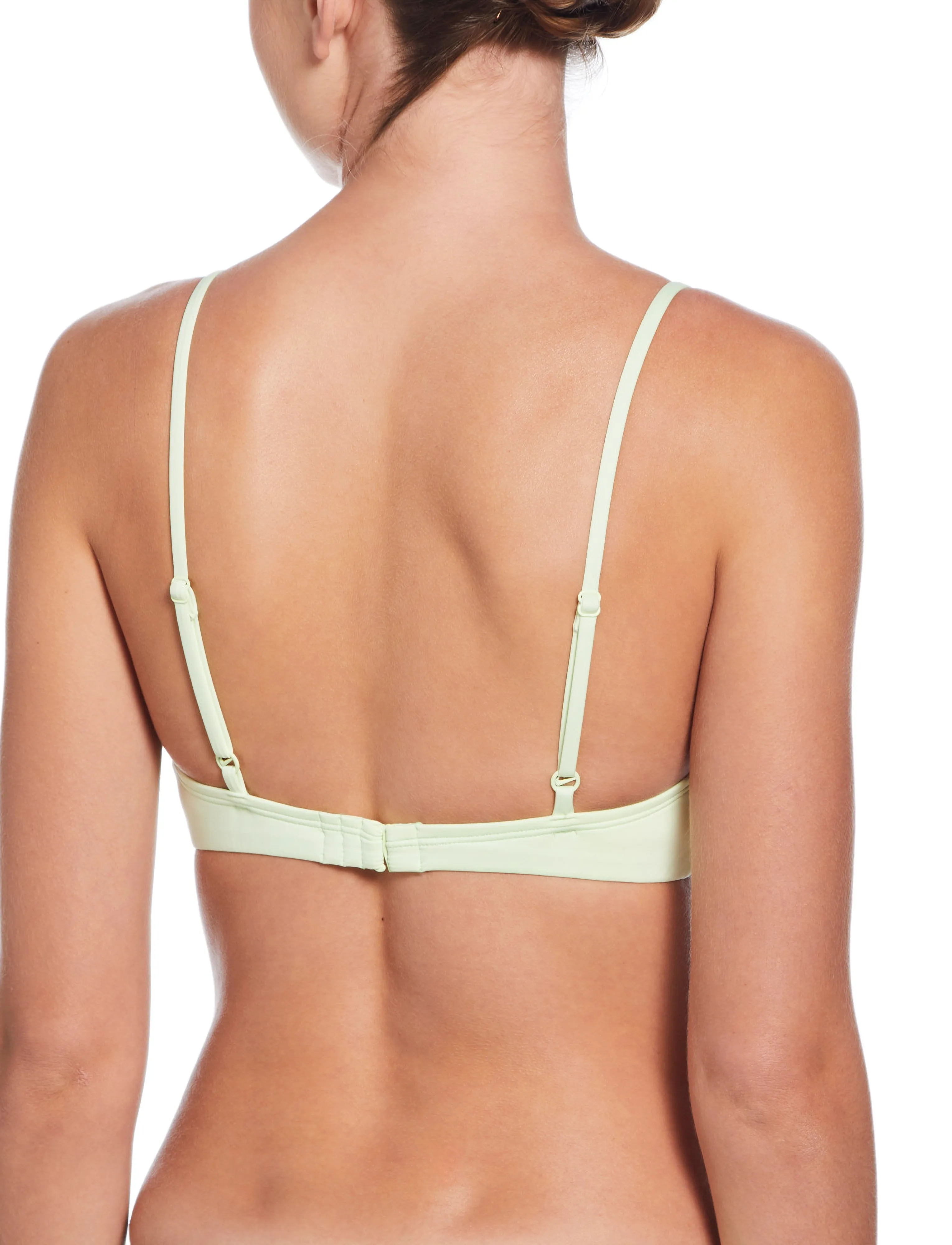 NIKE SWIM - Nike Essential Bralette Bikini Top - sport-bademode - barely volt - 3