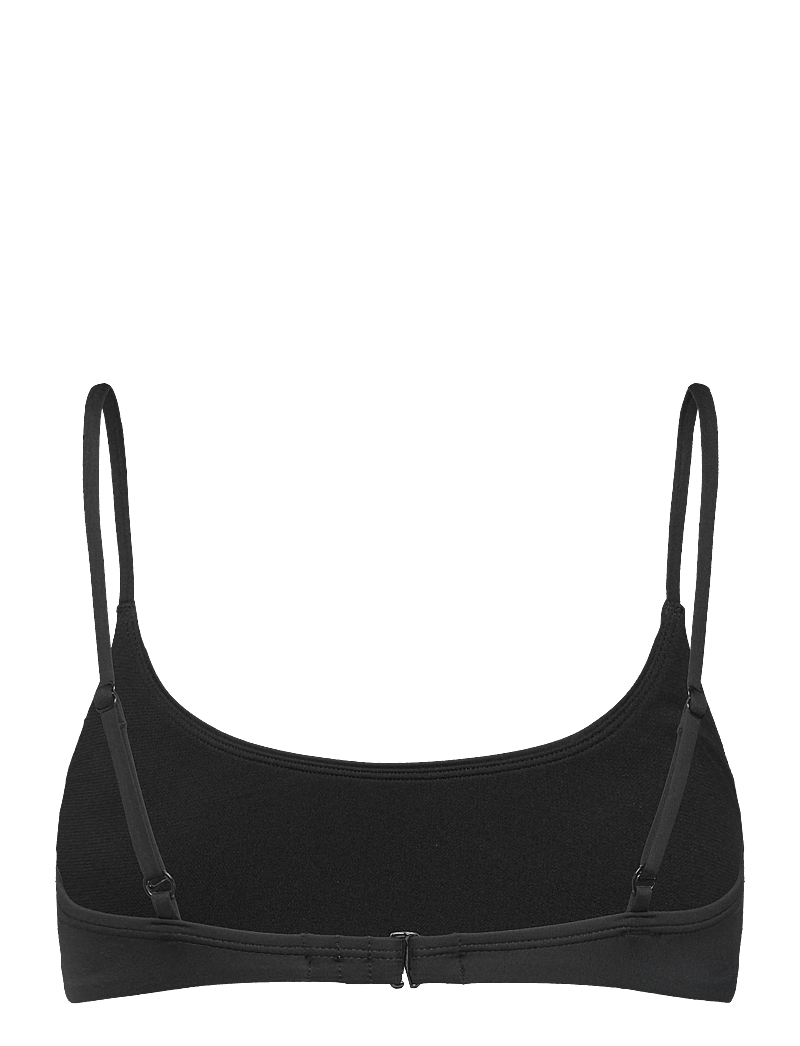 NIKE SWIM - Nike Essential Bralette Bikini Top - maudymosi drabužiai - black - 2