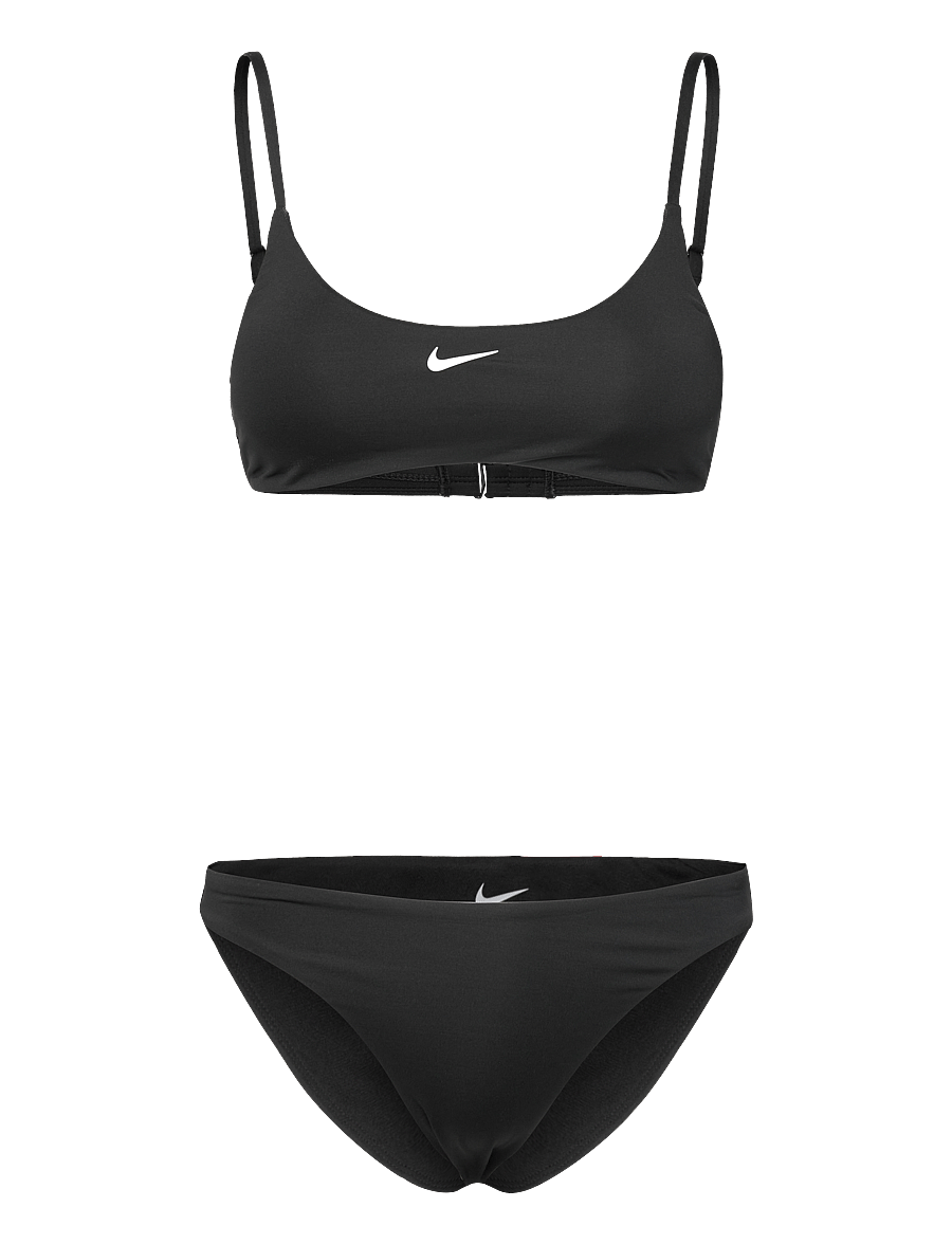NIKE SWIM - Nike Essential Bralette Bikini Set - sport-bademode - black - 1