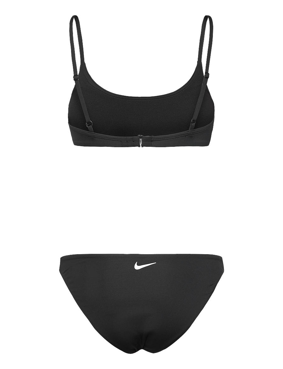 NIKE SWIM - Nike Essential Bralette Bikini Set - sport-bademode - black - 2