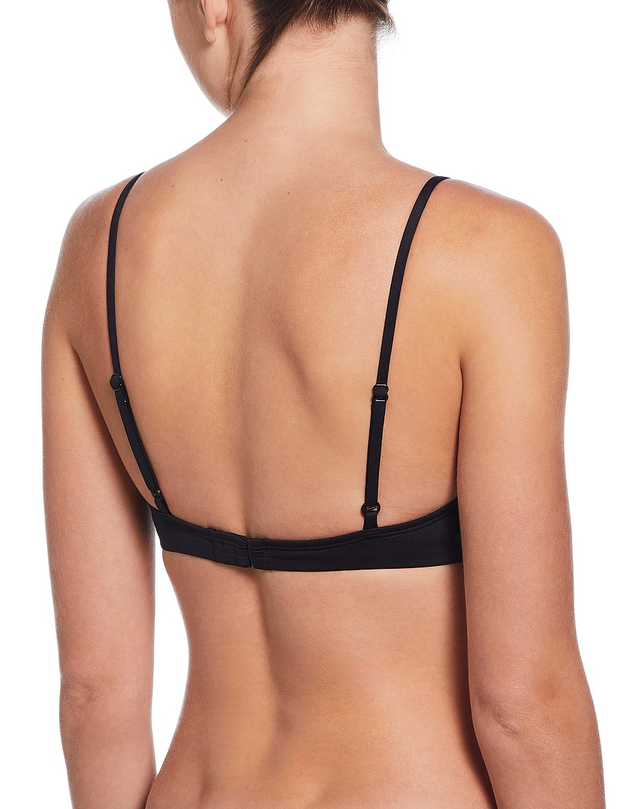 NIKE SWIM - Nike Essential Bralette Bikini Set - sport-bademode - black - 3