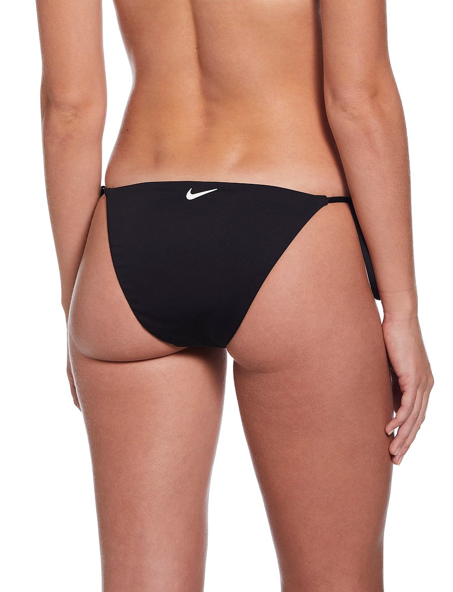 NIKE SWIM - Nike Essential String Bikini Bottom - spordi ujumisriided - black - 3