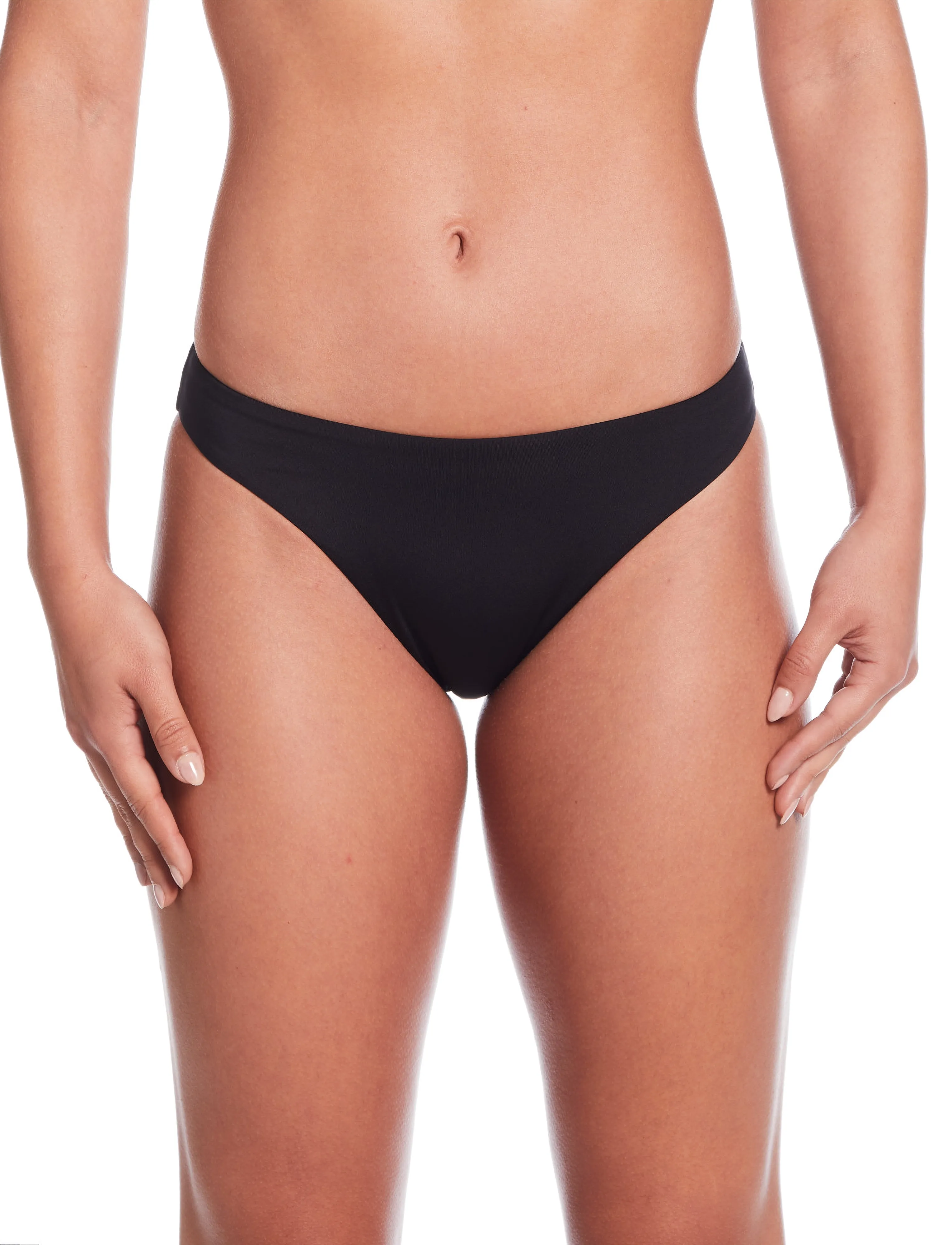 NIKE SWIM Nike Essential Sling Bikini Bottom, S, Black, Sport Badetøj > Sport Bikinis, Dame