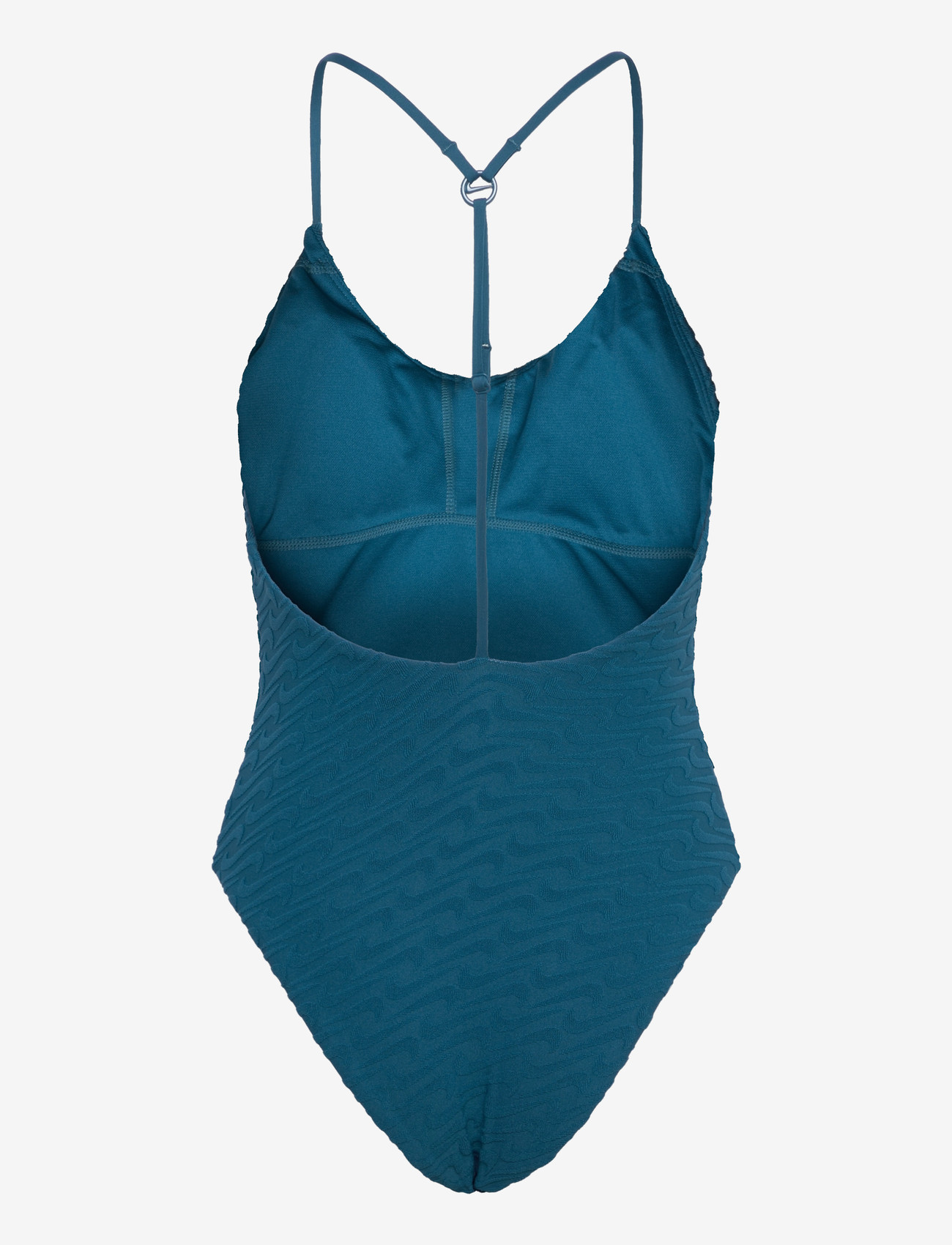 NIKE SWIM - Nike Swoosh Terry Towelling V Neck One Piece - ujumistrikood - green abyss - 1