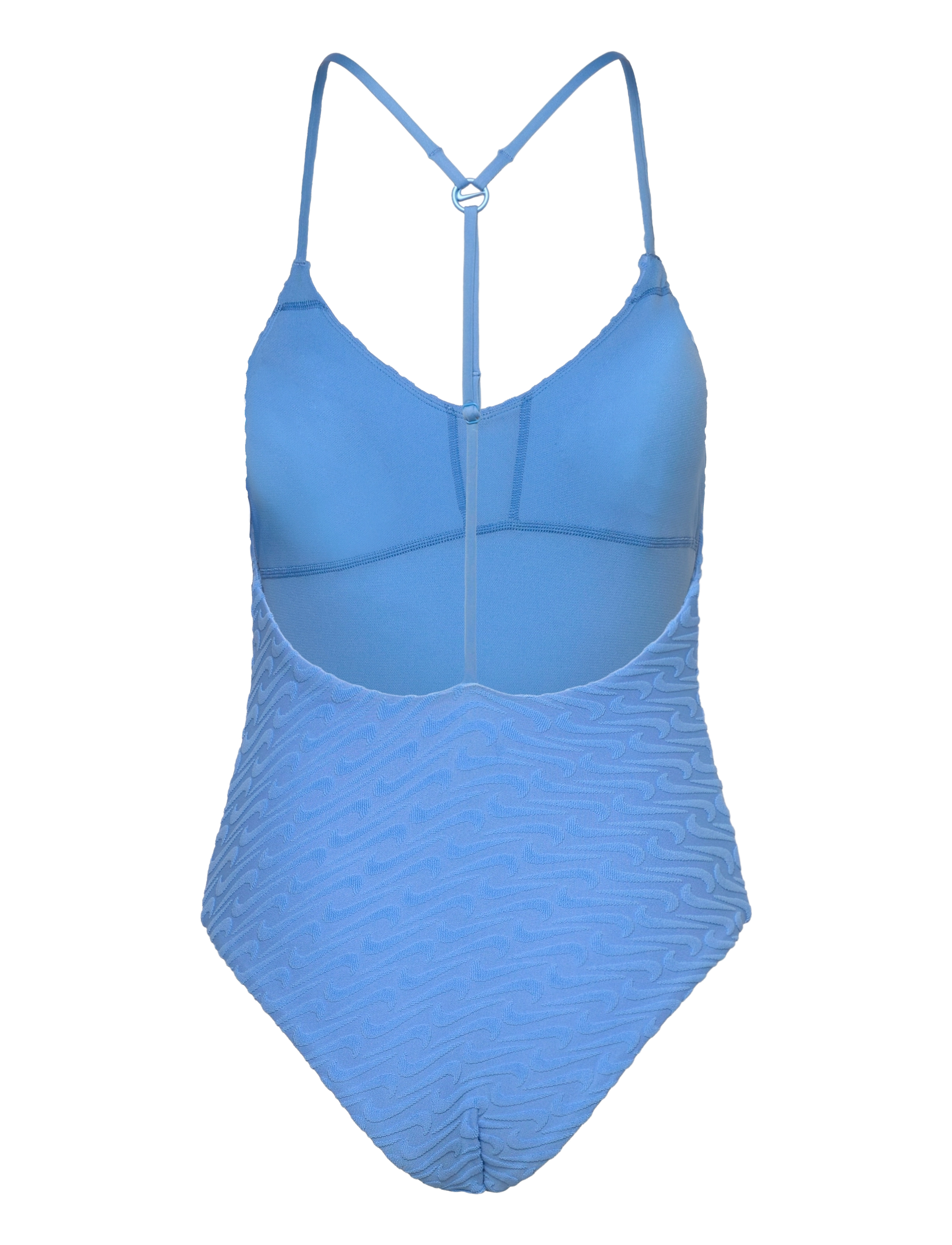 NIKE SWIM - Nike Swoosh Terry Towelling V Neck One Piece - sport-bademode - university blue - 2