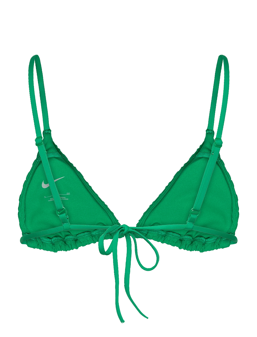 NIKE SWIM - Nike Swoosh Terry Towelling Triangle Bikini Top - sport-bademode - stadium green - 2