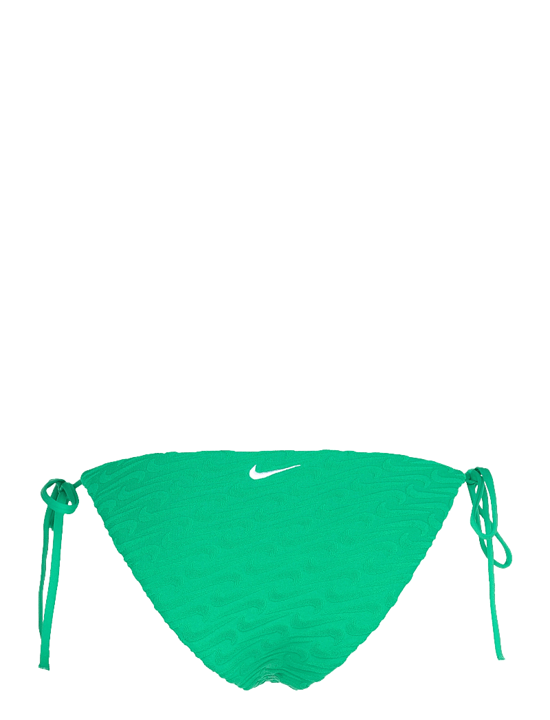 NIKE SWIM - Nike Terry String Bikini Bottom - sportiga badkläder - stadium green - 2