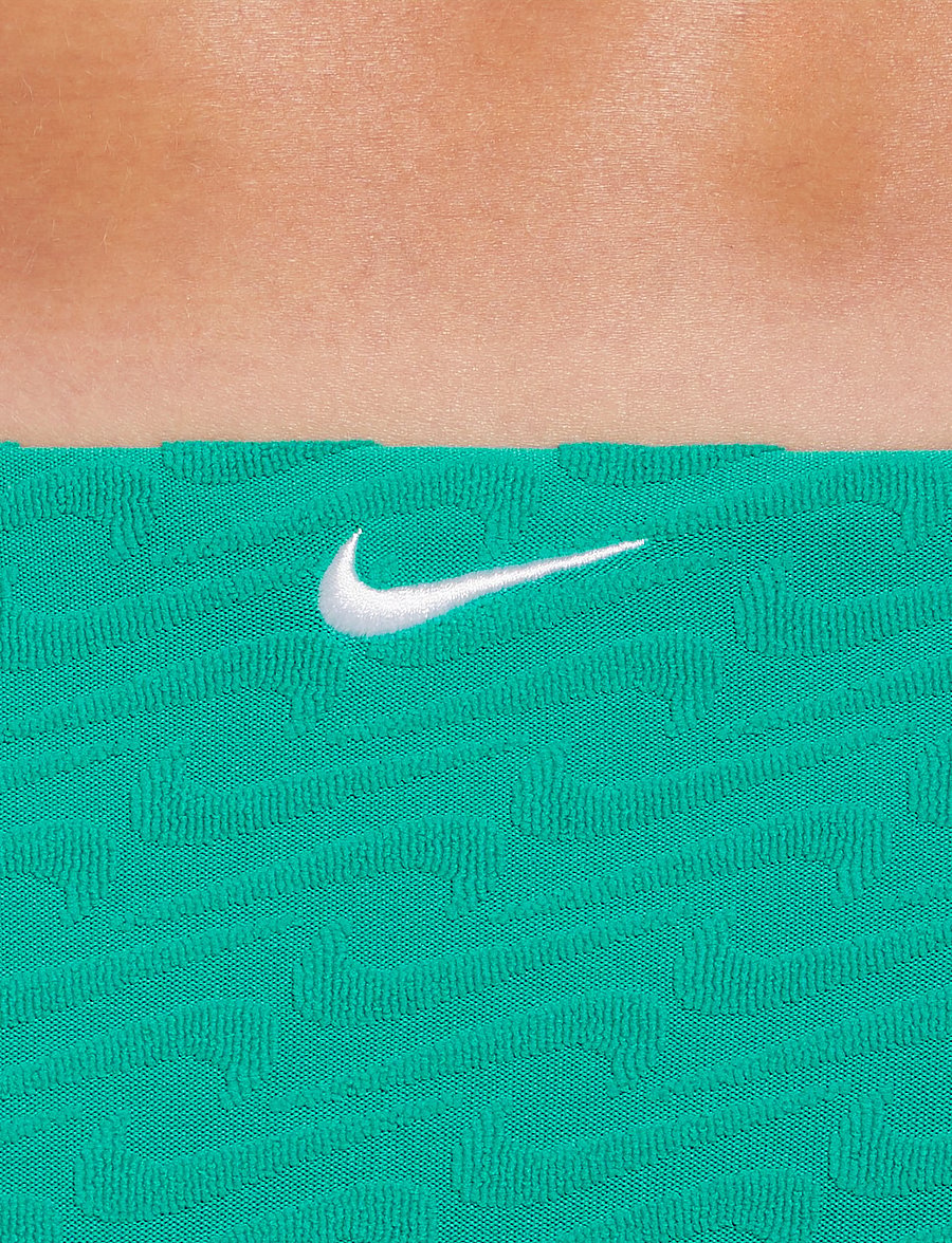 NIKE SWIM - Nike Swoosh Terry Towelling String Bikini Bottom - sport-bademode - stadium green - 4