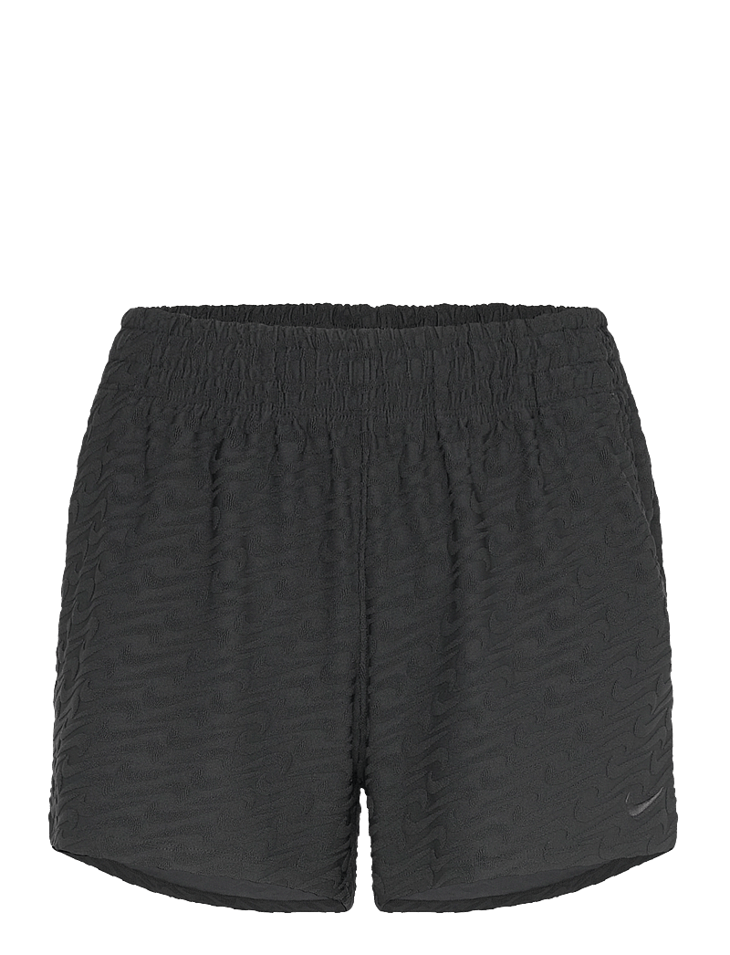 NIKE SWIM - Nike Swoosh Terry Towelling Terry Short - casual shorts - black - 1