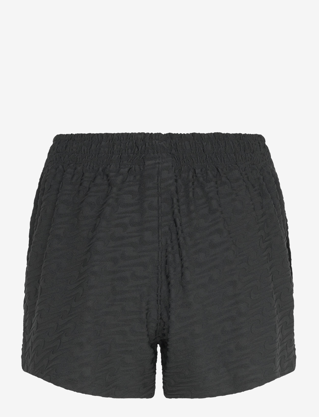 NIKE SWIM - Nike Swoosh Terry Towelling Terry Short - vabaaja lühikesed püksid - black - 2