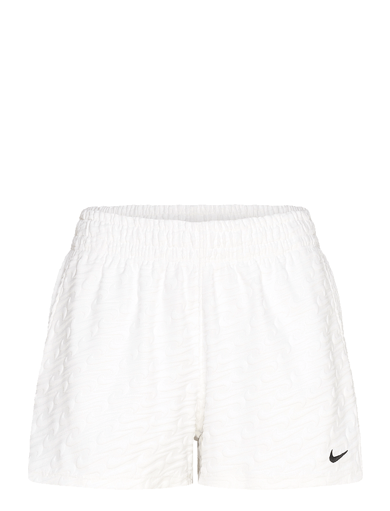 NIKE SWIM - Nike Swoosh Terry Towelling Terry Short - träningsshorts - white - 1