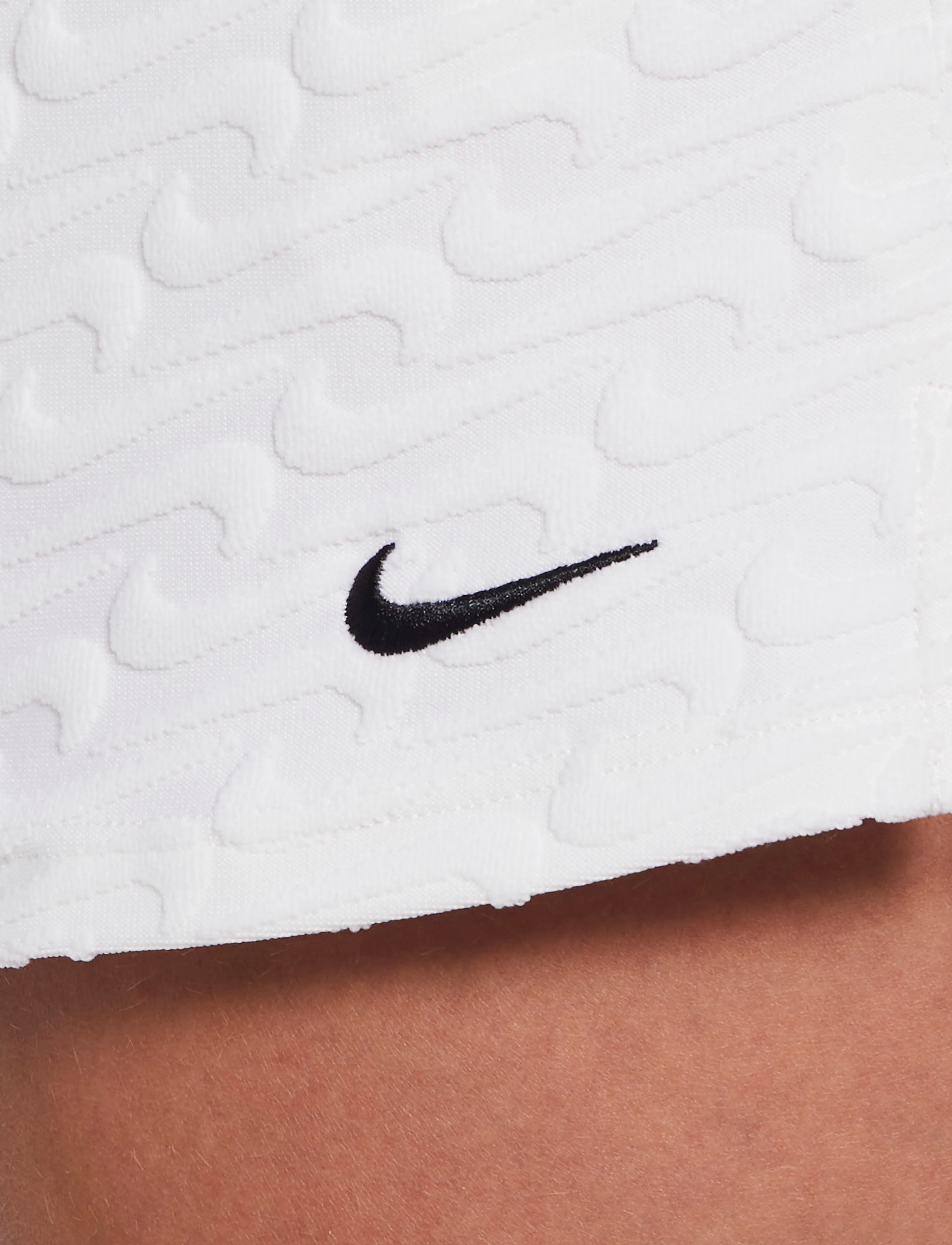 NIKE SWIM - Nike Swoosh Terry Towelling Terry Short - træningsshorts - white - 4