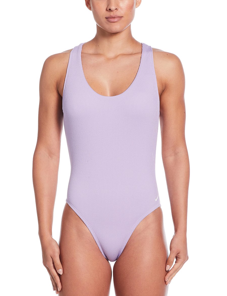 NIKE SWIM - Nike Elevated Essential Pucker Crossback One Piece - maillots 1 pièce - hydrangeas - 0