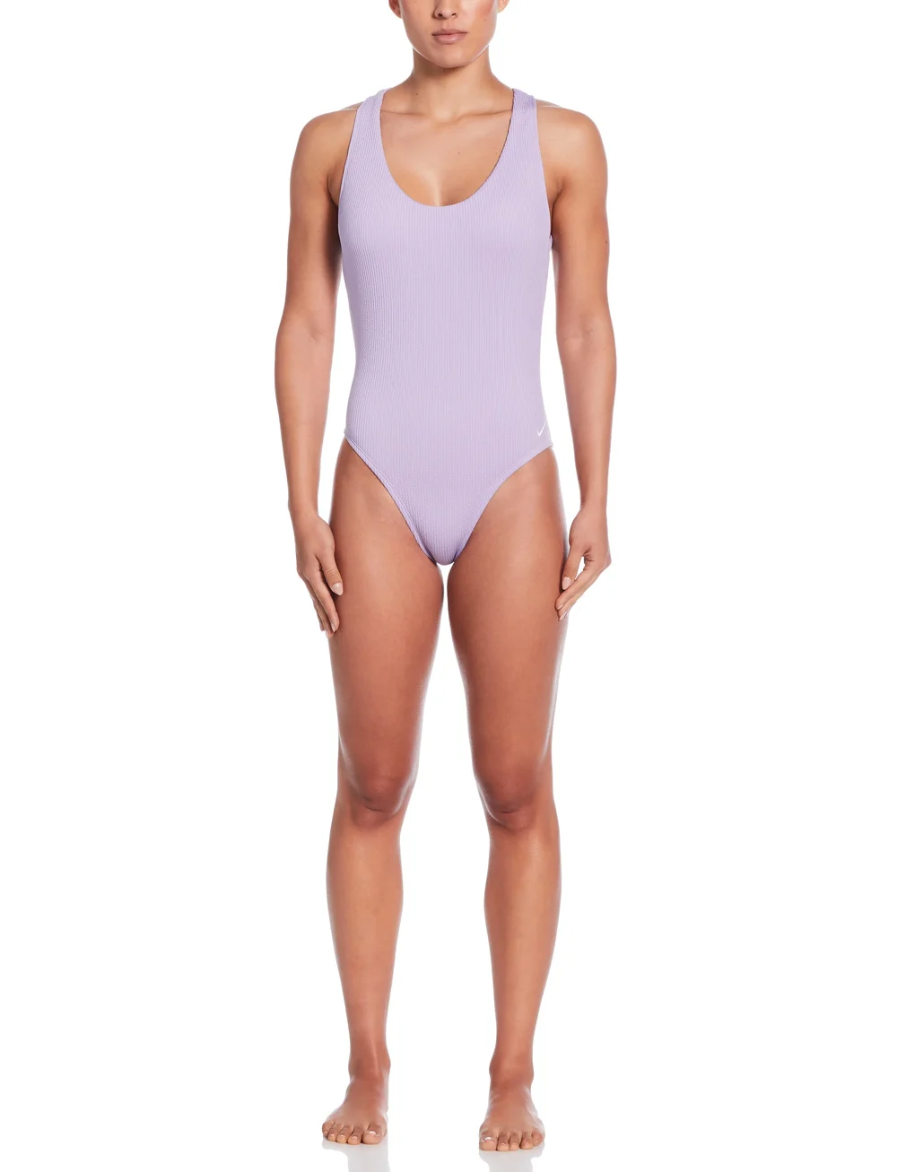 NIKE SWIM - Nike Elevated Essential Pucker Crossback One Piece - sportsbadetøj - hydrangeas - 5