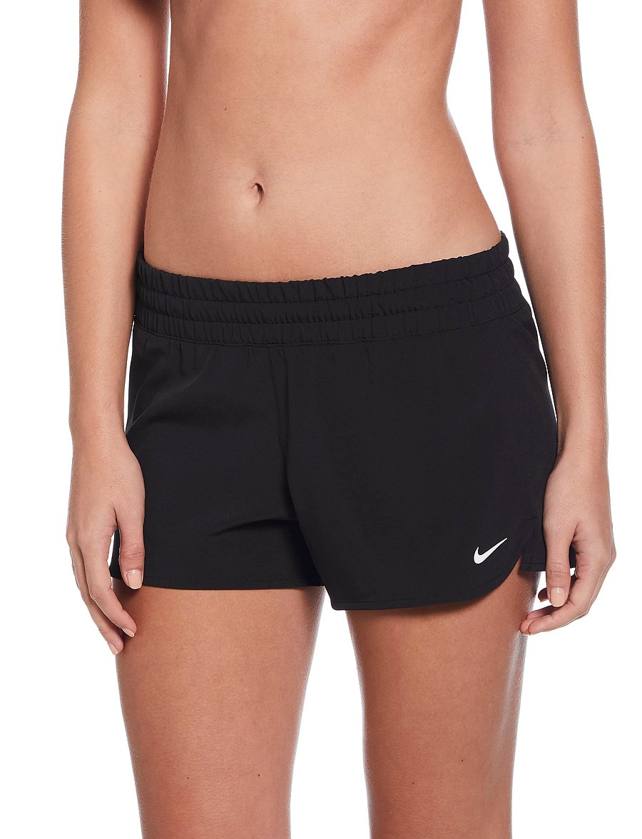 NIKE SWIM - Nike Essential 5" Volley Short - sportsbadetøy - black - 0