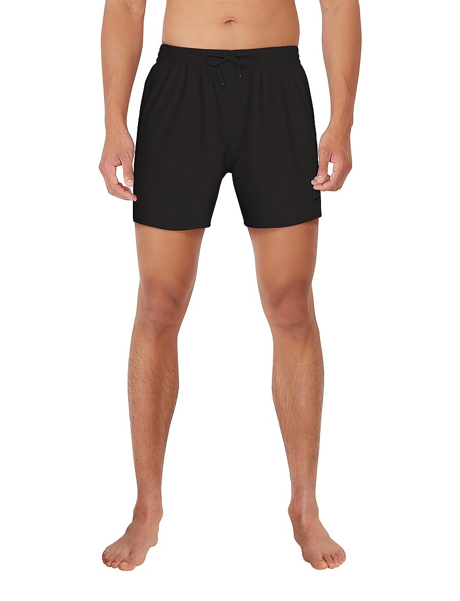 NIKE SWIM - Nike Solid Icon 5" Volley Short - black - 0