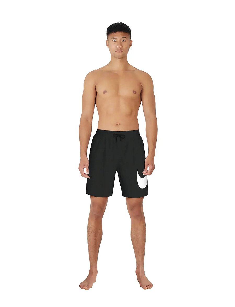 NIKE SWIM - Nike Specs 7" Full Lined Volley Short - badbyxor - black - 5