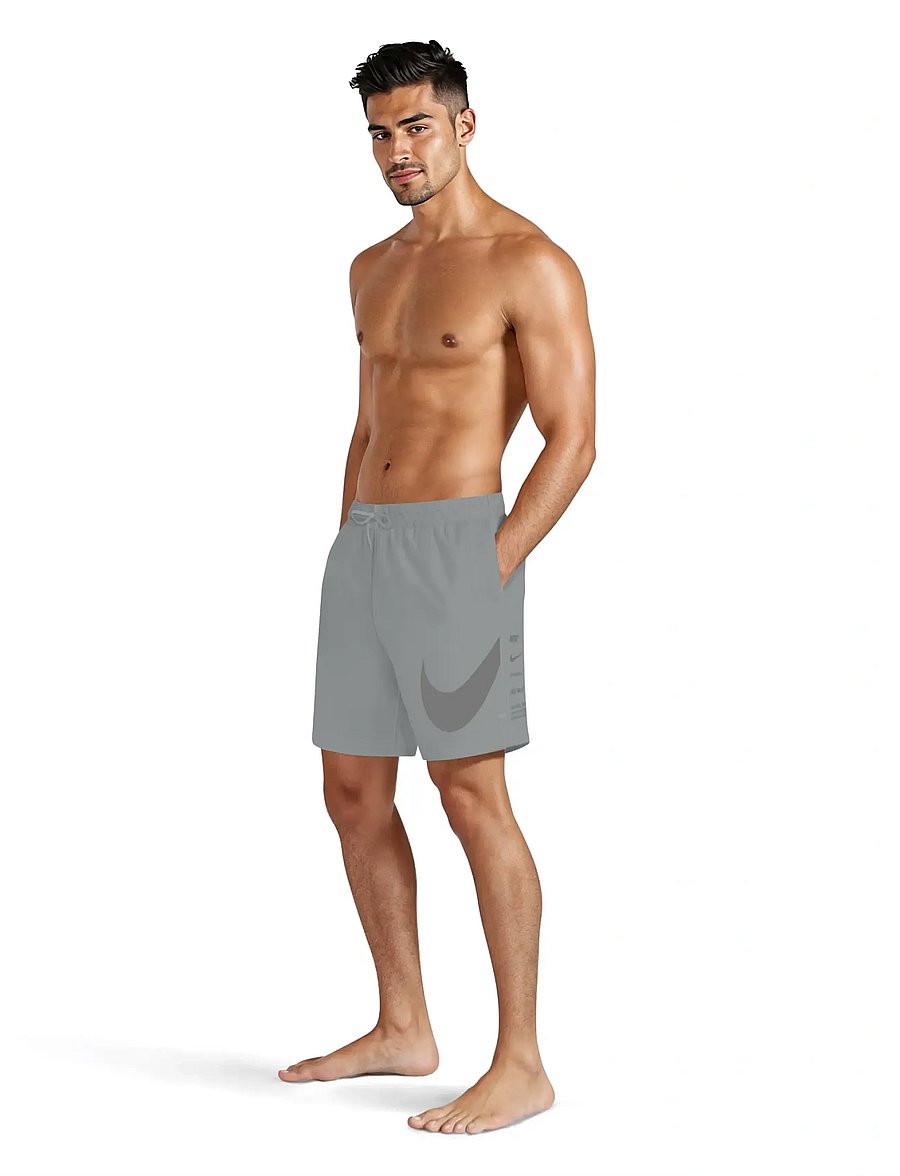 NIKE SWIM - Nike Specs 7" Full Lined Volley Short - badehosen - cool grey - 0