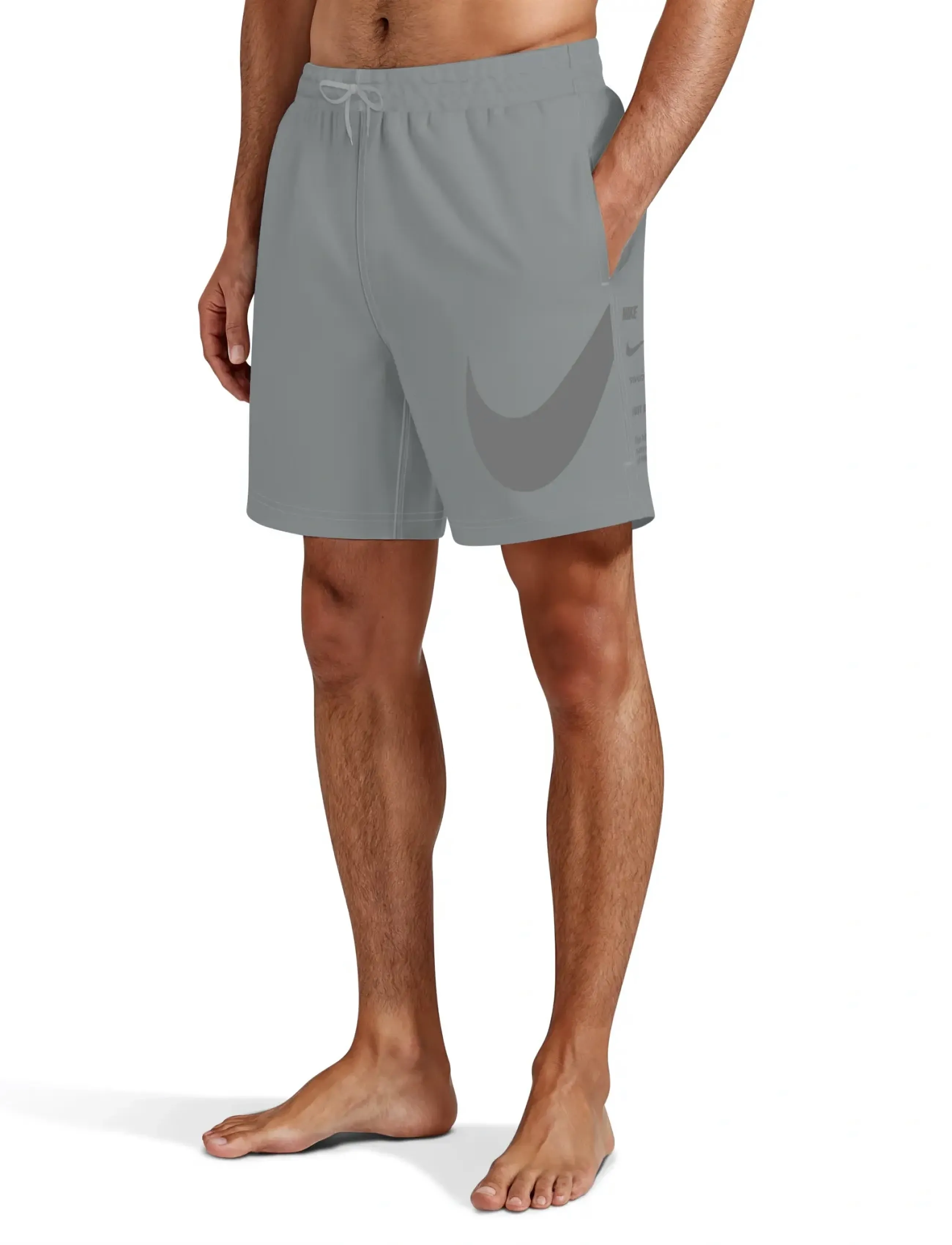 NIKE SWIM - Nike Specs 7" Full Lined Volley Short - maudymosi šortai - cool grey - 3