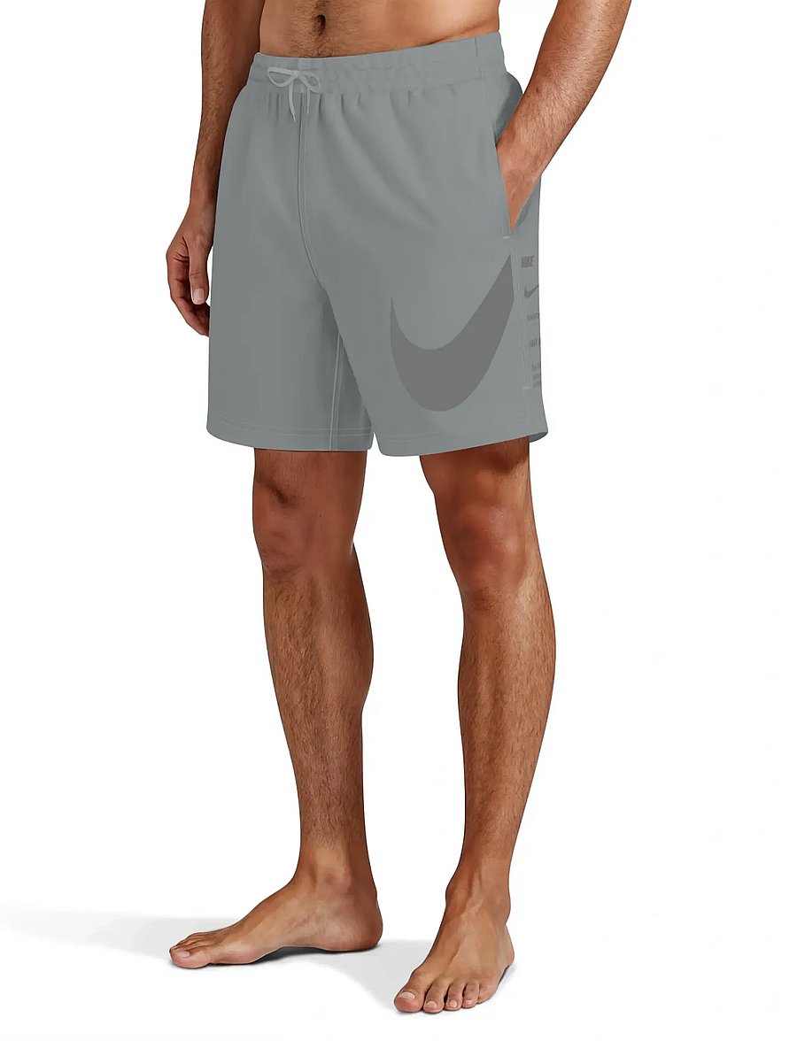 NIKE SWIM - Nike Specs 7" Full Lined Volley Short - badehosen - cool grey - 3