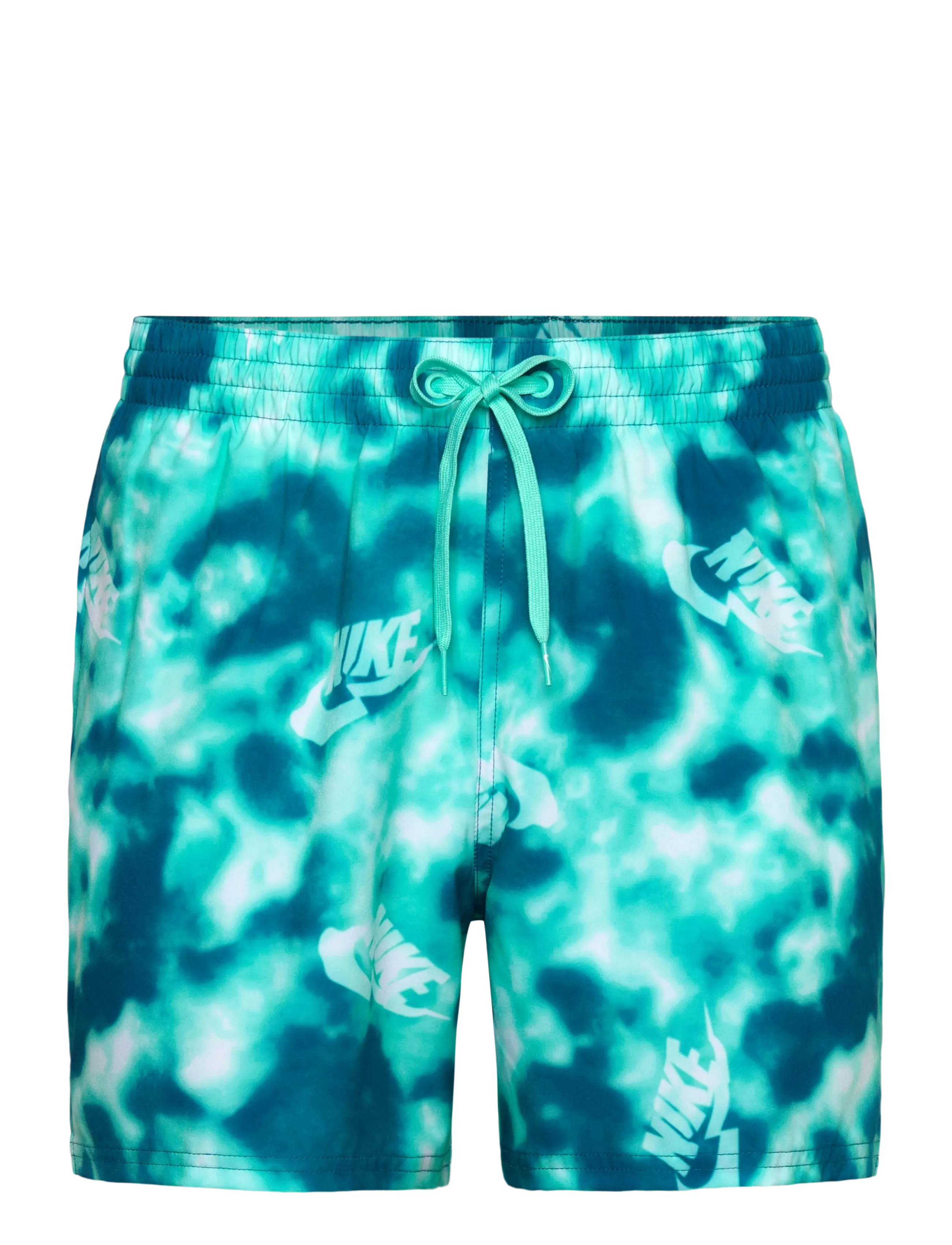 NIKE SWIM Nike Water Tie Dye 5" Volley Short - Badshorts - BLEACHED TURQUOISE / blue