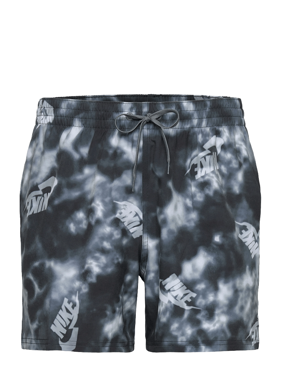 NIKE SWIM - Nike Water Tie Dye 5" Volley Short - badebukser - wolf grey - 1