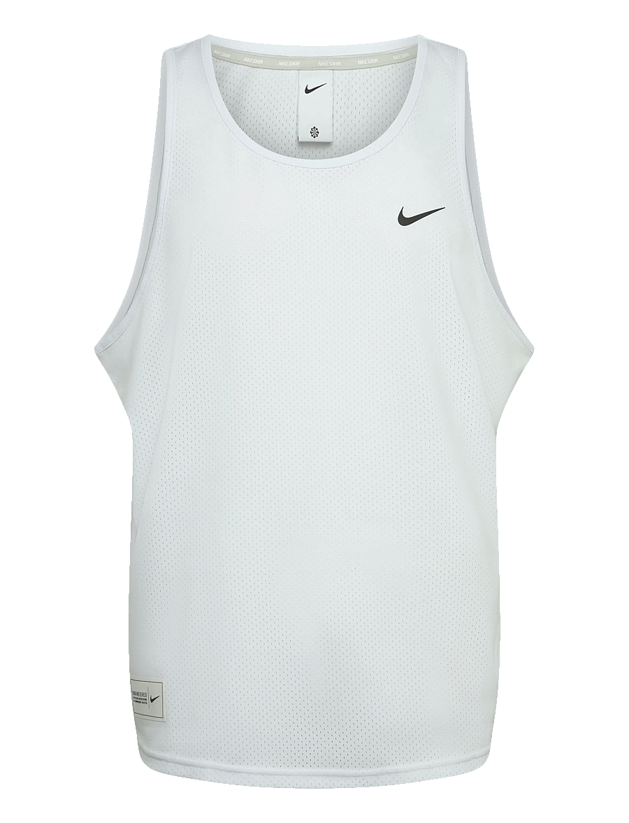 NIKE SWIM - Nike Mesh Mesh Tank Top - toppe & t-shirts - white - 1