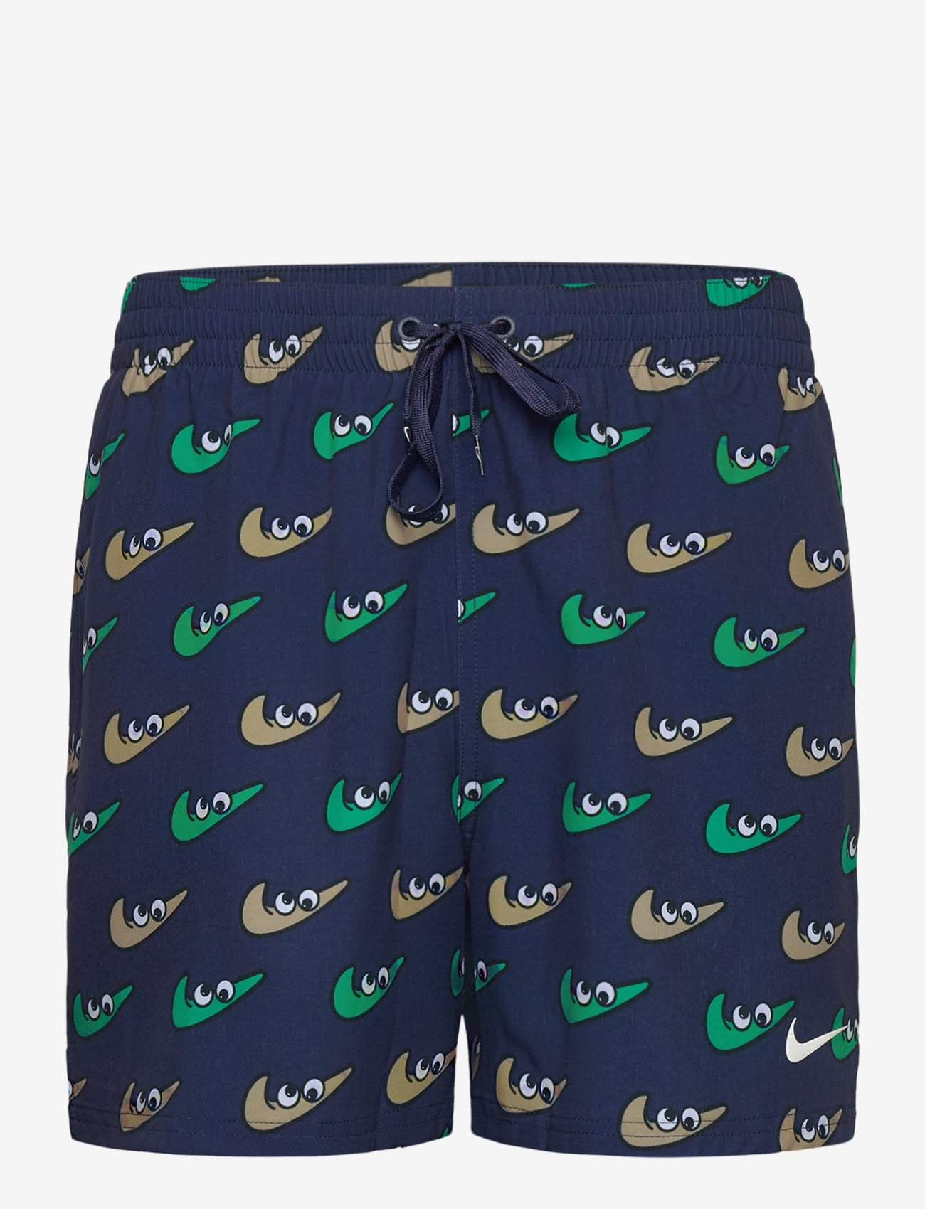 NIKE SWIM - Nike Multi Print 5" Volley Short - badbyxor - midnight navy - 1