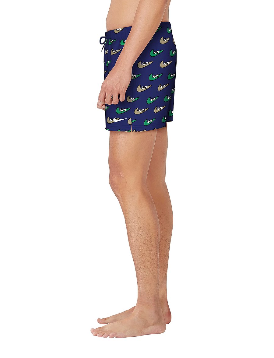 NIKE SWIM - Nike Multi Print 5" Volley Short - lühikesed ujumispüksid - midnight navy - 5