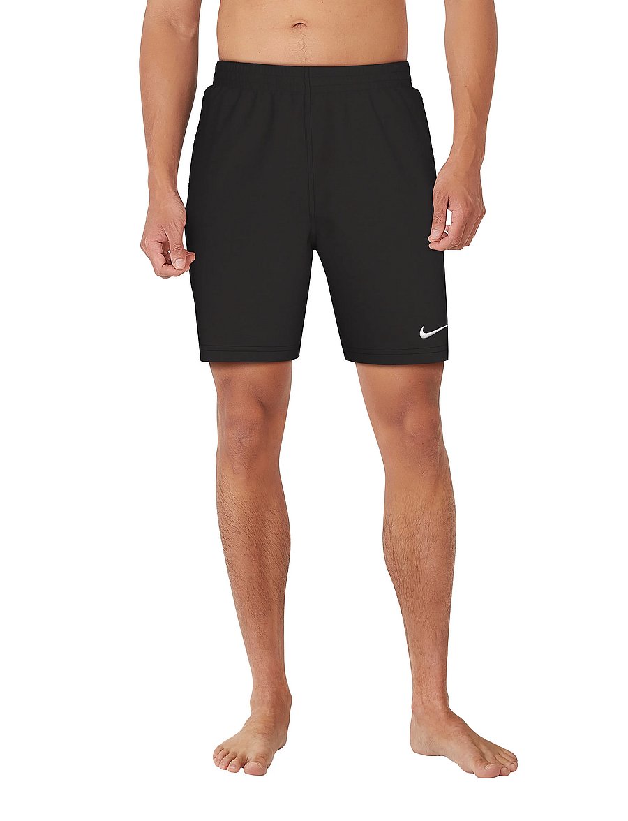 NIKE SWIM - Nike Essential Lap 7" Volley Short - badebukser - black - 0