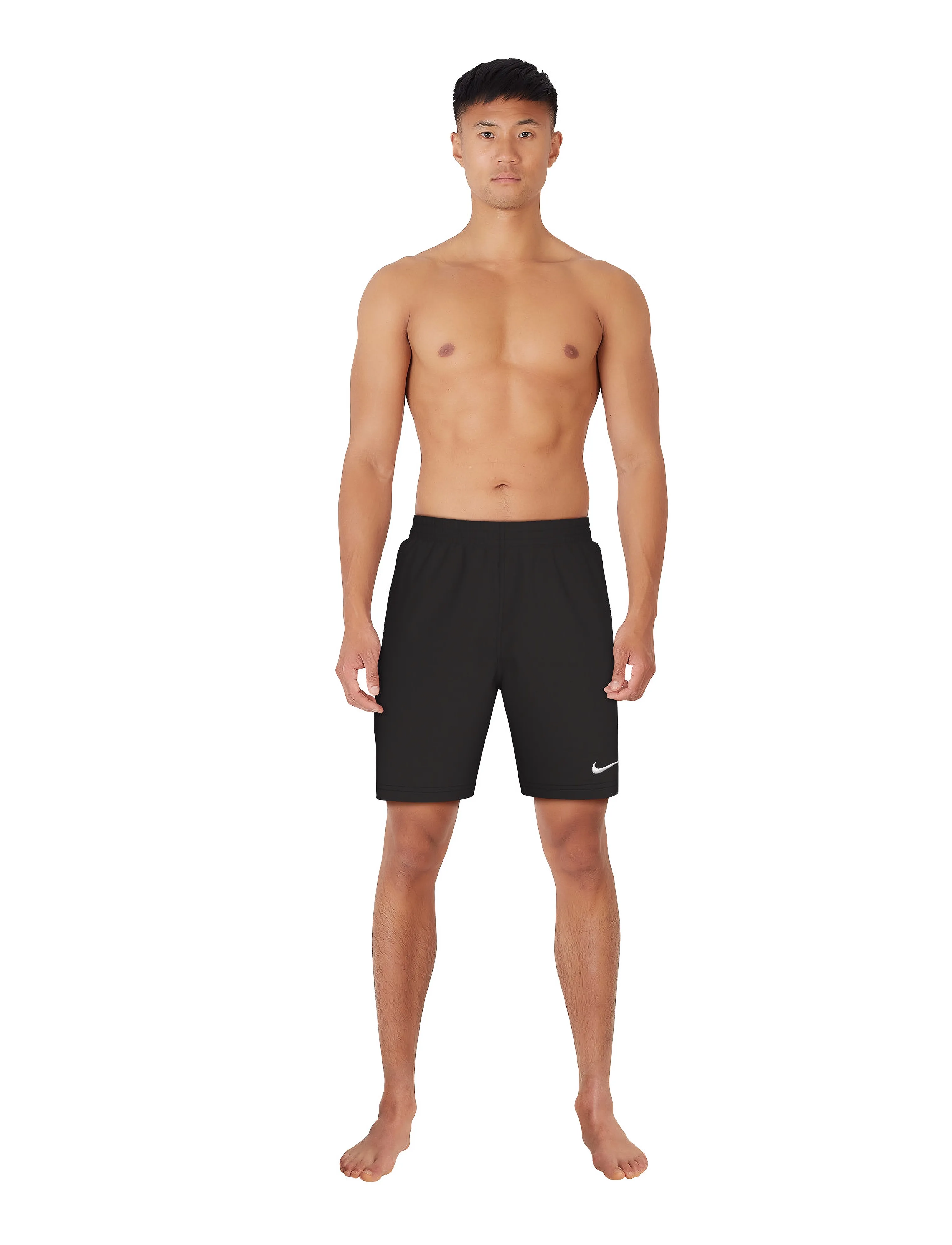 NIKE SWIM - Nike Essential Lap 7" Volley Short - lühikesed ujumispüksid - black - 4