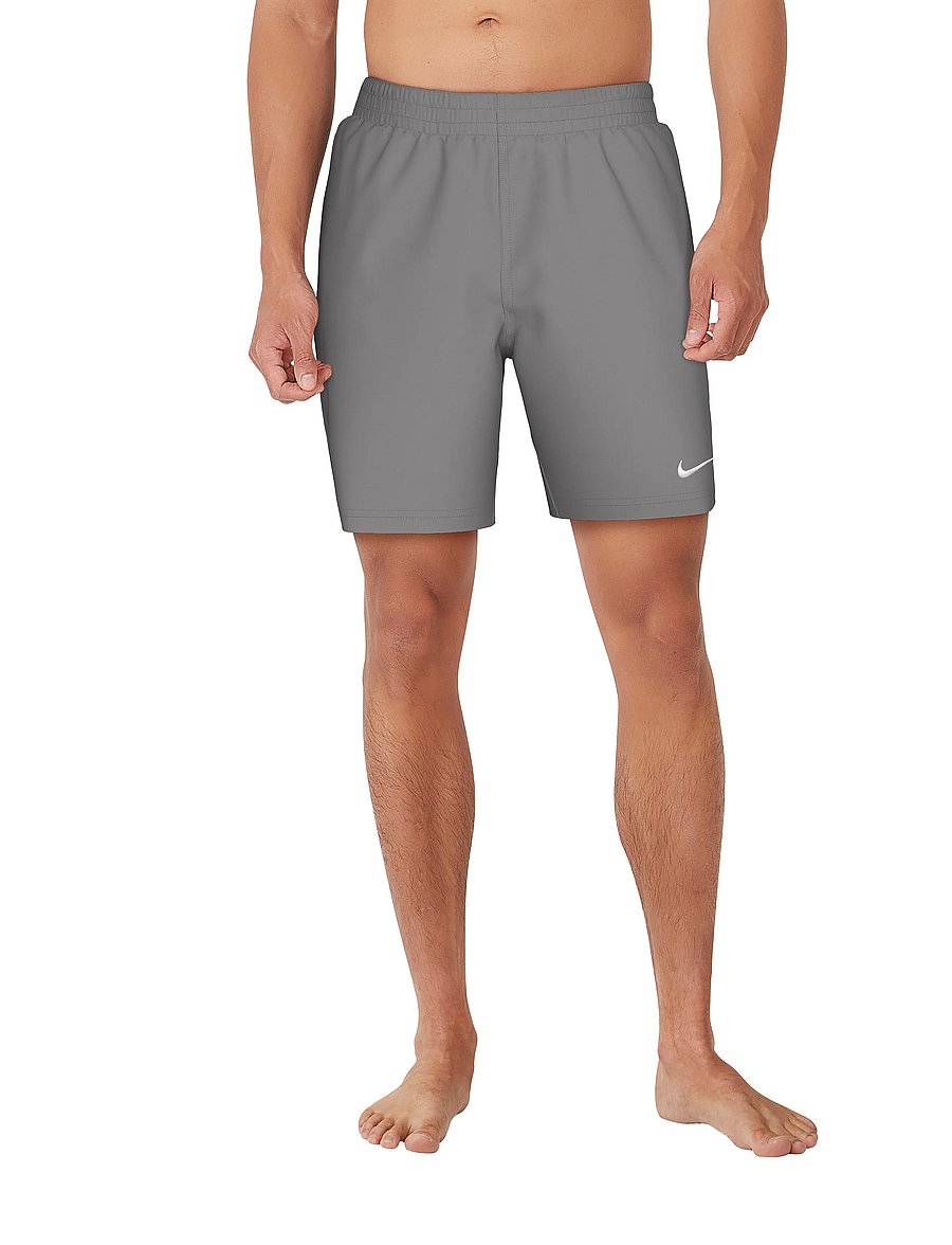 NIKE SWIM - Nike Essential Lap 7" Volley Short - badbyxor - cool grey - 0