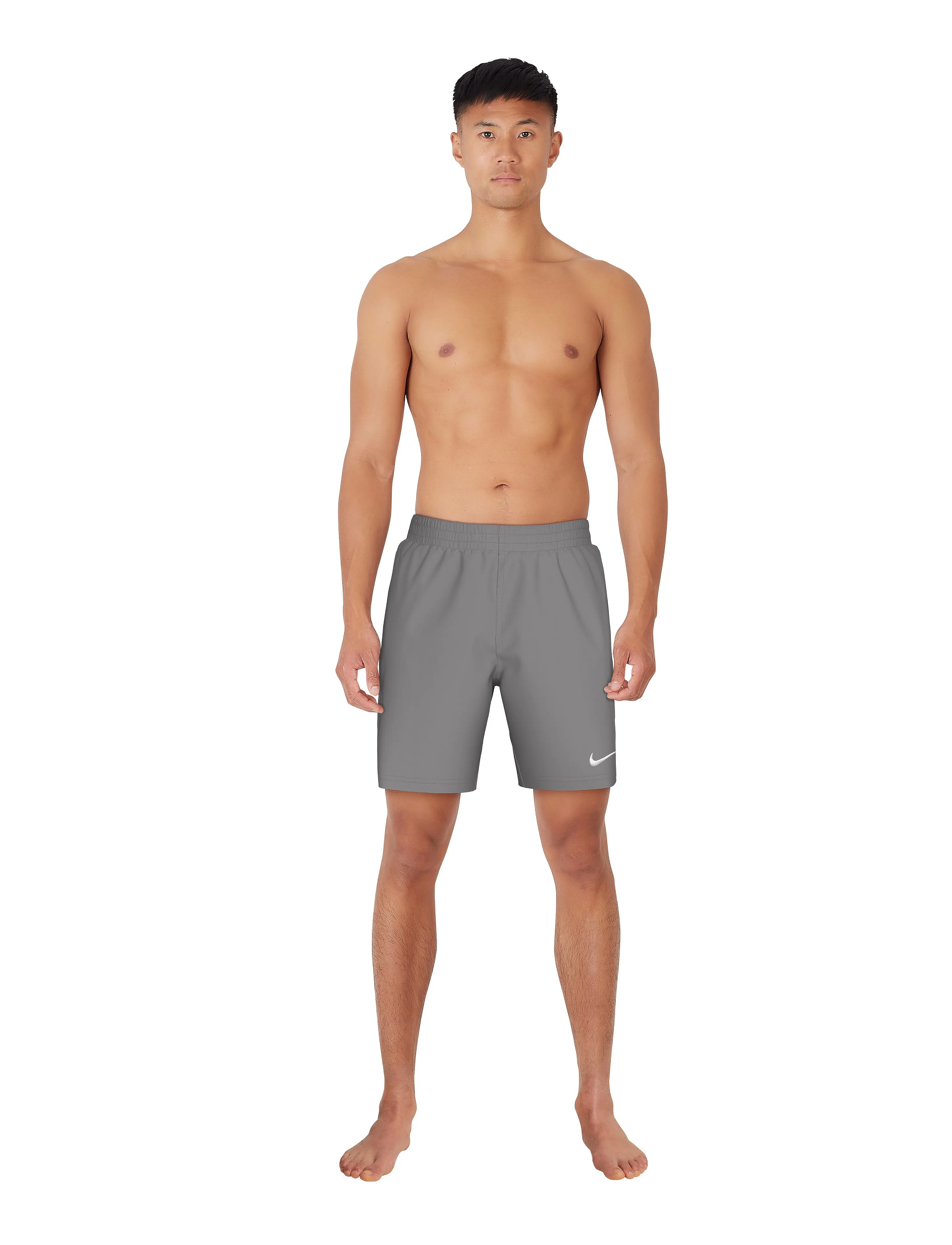 NIKE SWIM - Nike Essential Lap 7" Volley Short - szorty kąpielowe - cool grey - 4