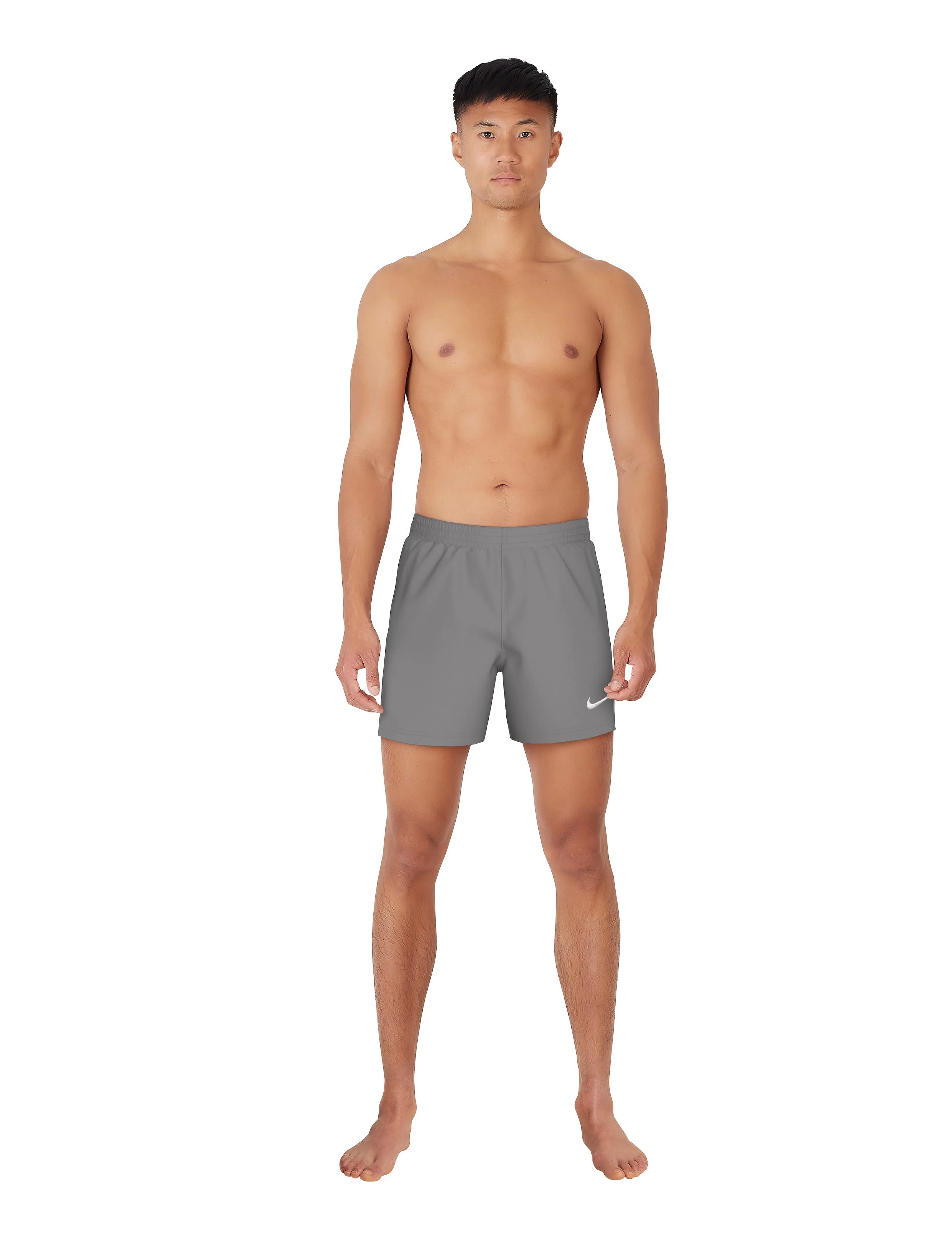 NIKE SWIM - Nike Breaker Essential 5" Volley Short - badebukser - cool grey - 4