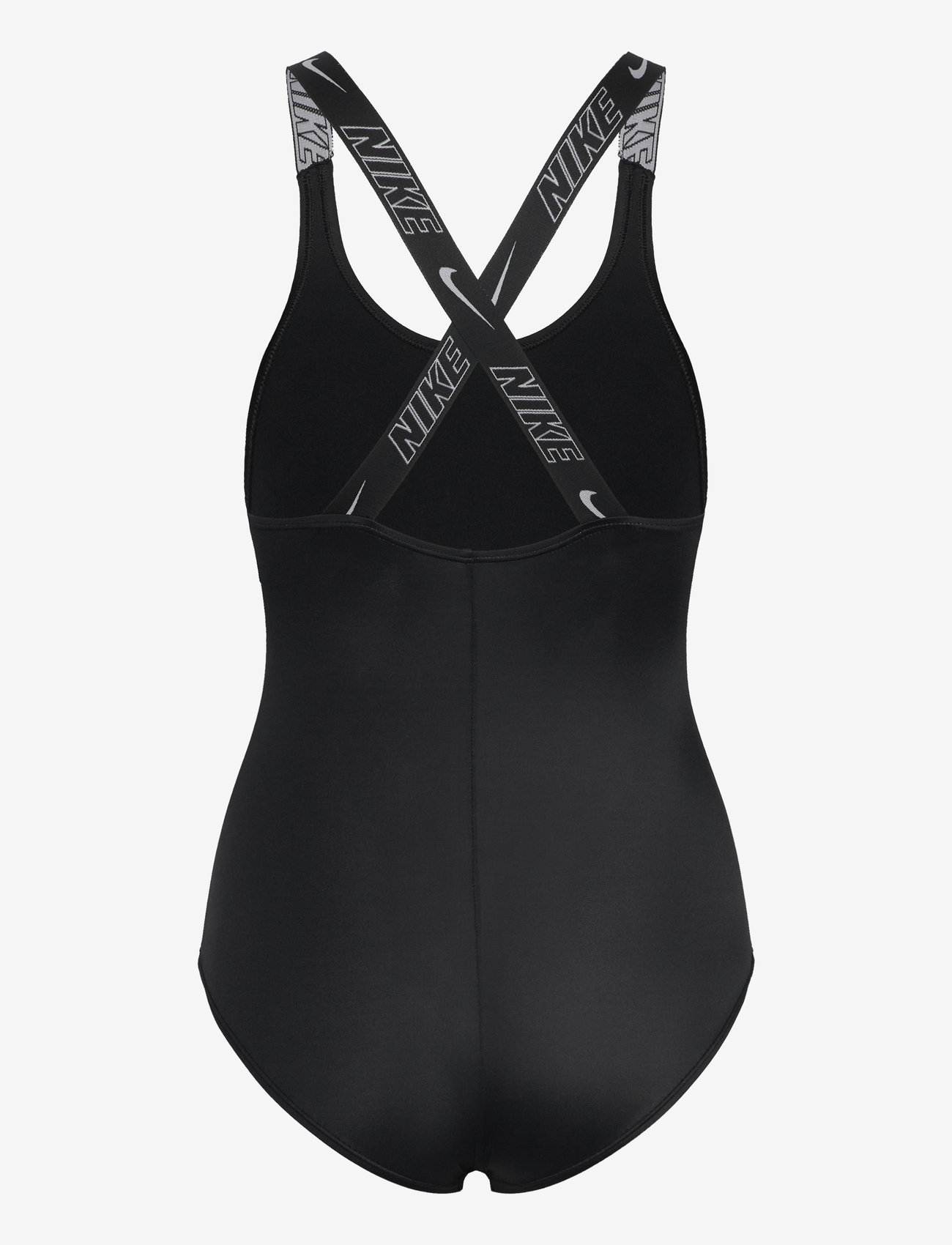 NIKE SWIM - Nike Logo Tape Crossback One Piece - shop efter alder - black - 1