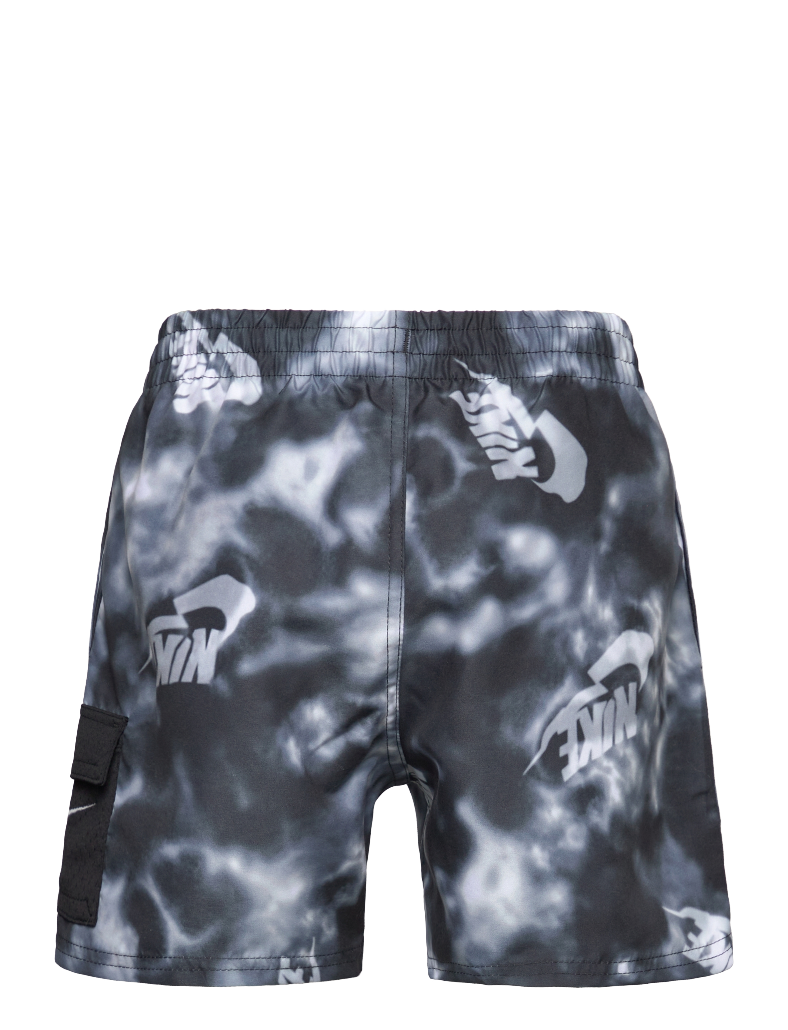 NIKE SWIM - Nike Water Tie Dye Cargo Pocket 4" Volley Short - swim shorts - wolf grey - 1