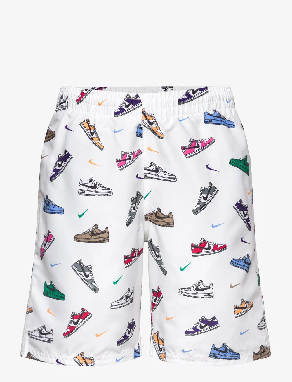 NIKE SWIM - Nike Multi Print (Trainers) 7" Volley Short - lühikesed ujumispüksid - sail - 0