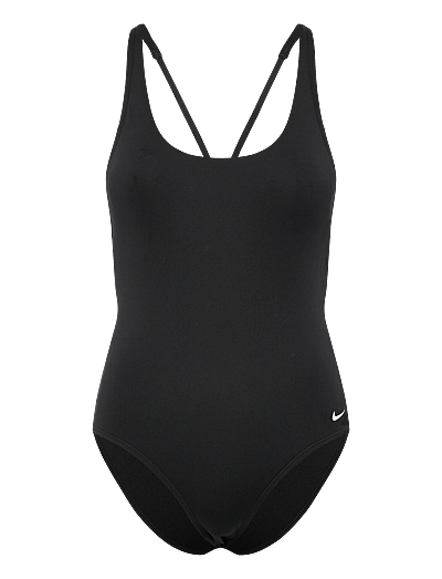 NIKE SWIM Nike Essential Scoop Neck One Piece - Kleidung - BLACK / black