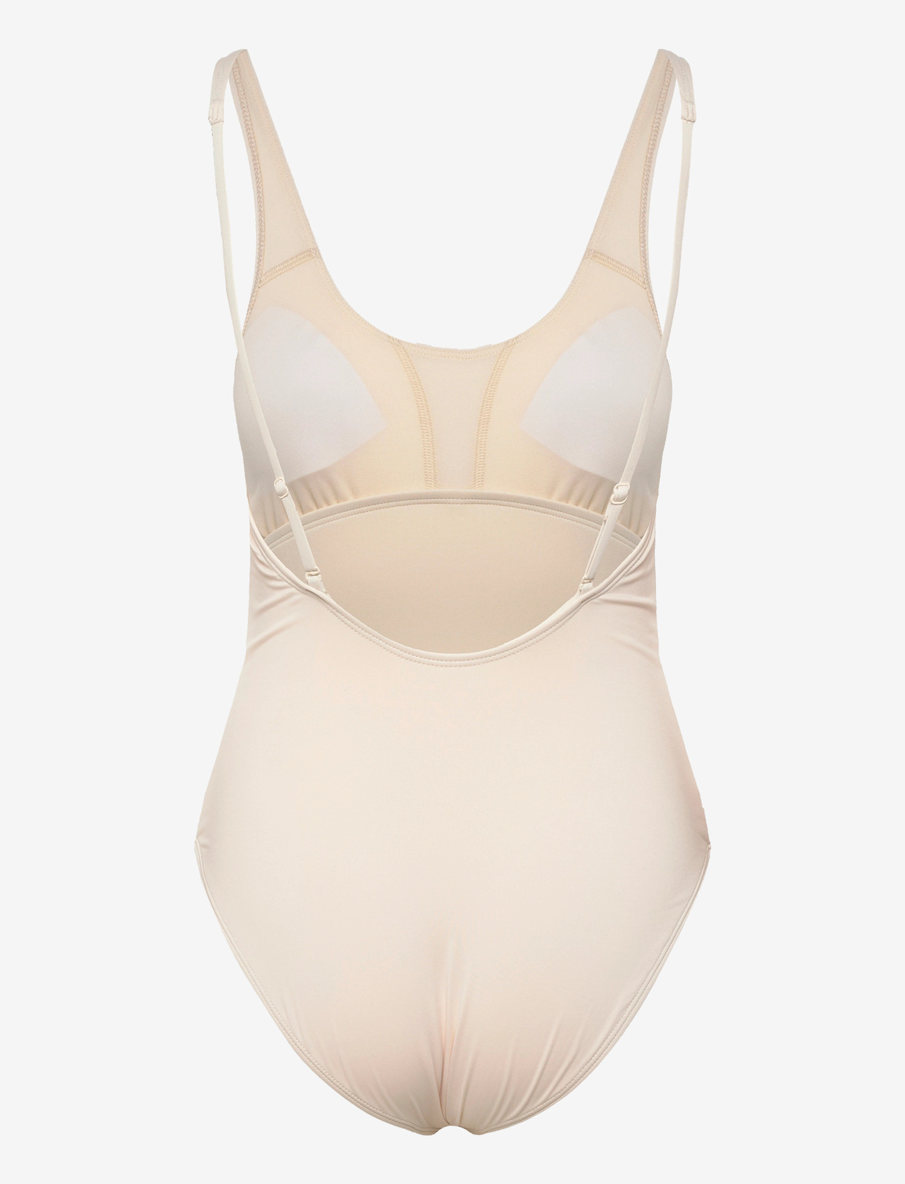 NIKE SWIM - Nike Essential Scoop Neck One Piece - sport-bademode - chalk - 3