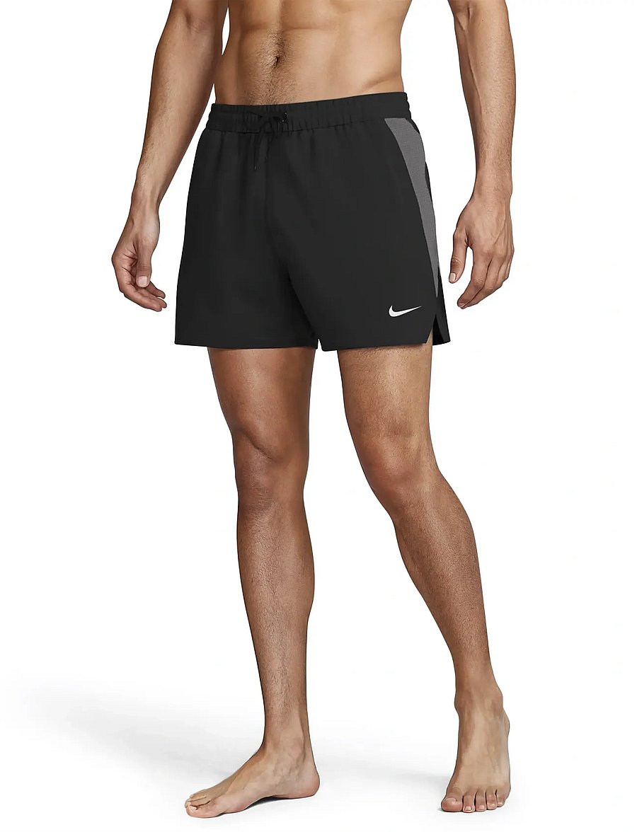 NIKE SWIM - Nike Contend Essential 5" Volley Short - sundskýlur - black - 5
