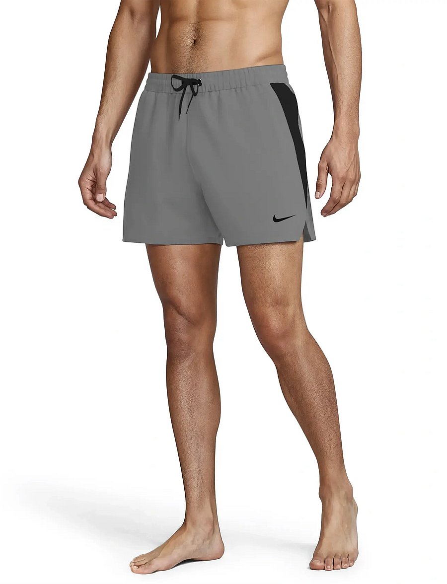 NIKE SWIM - Nike Contend Essential 5" Volley Short - badehosen - cool grey - 5