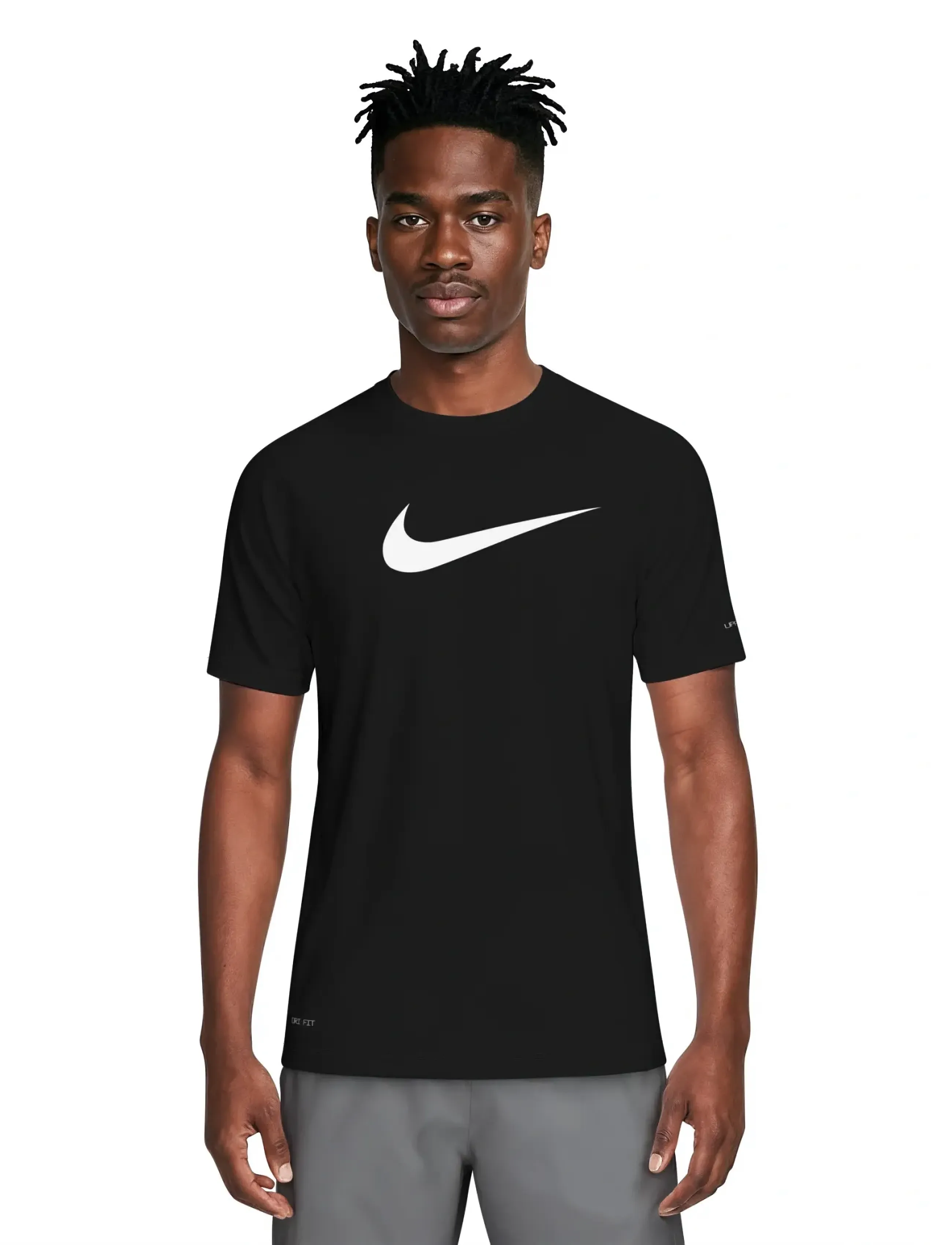 NIKE SWIM Nike Specs Hydroguard, M, Sport Oberteile, Schwarz - T-shirts, Männerswear