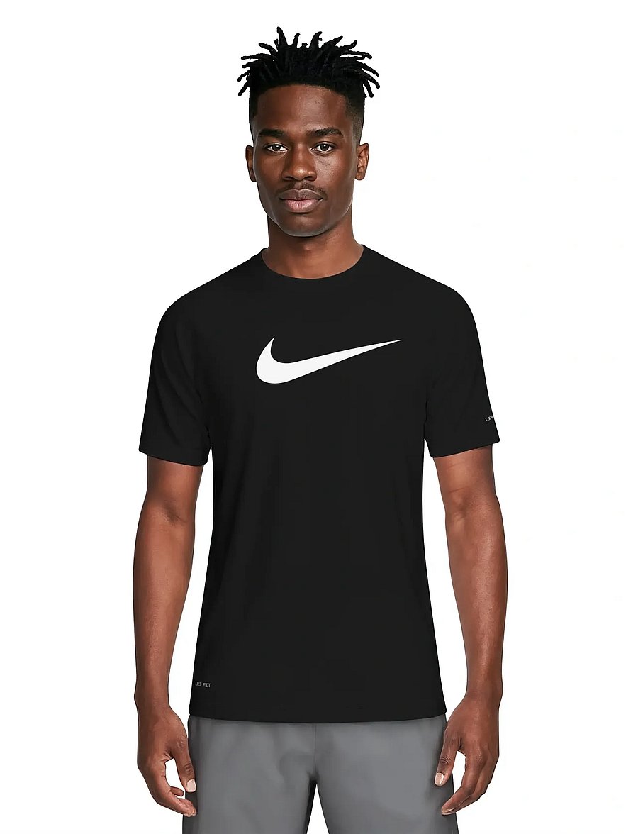 NIKE SWIM - Nike Specs Hydroguard - t-shirts - black - 0