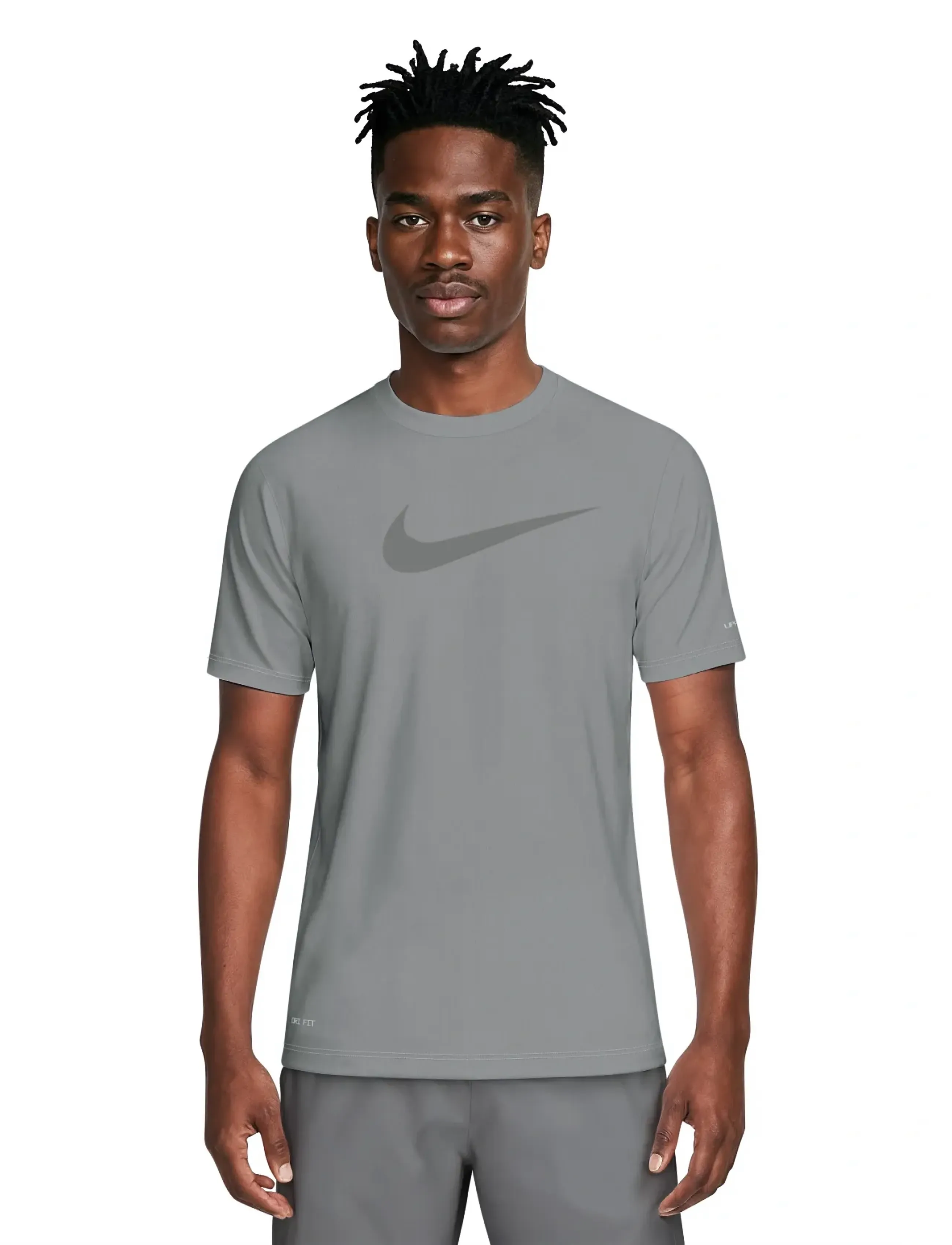NIKE SWIM Nike Specs Hydroguard, S, Sport Oberteile, Grau - T-shirts, Männerswear