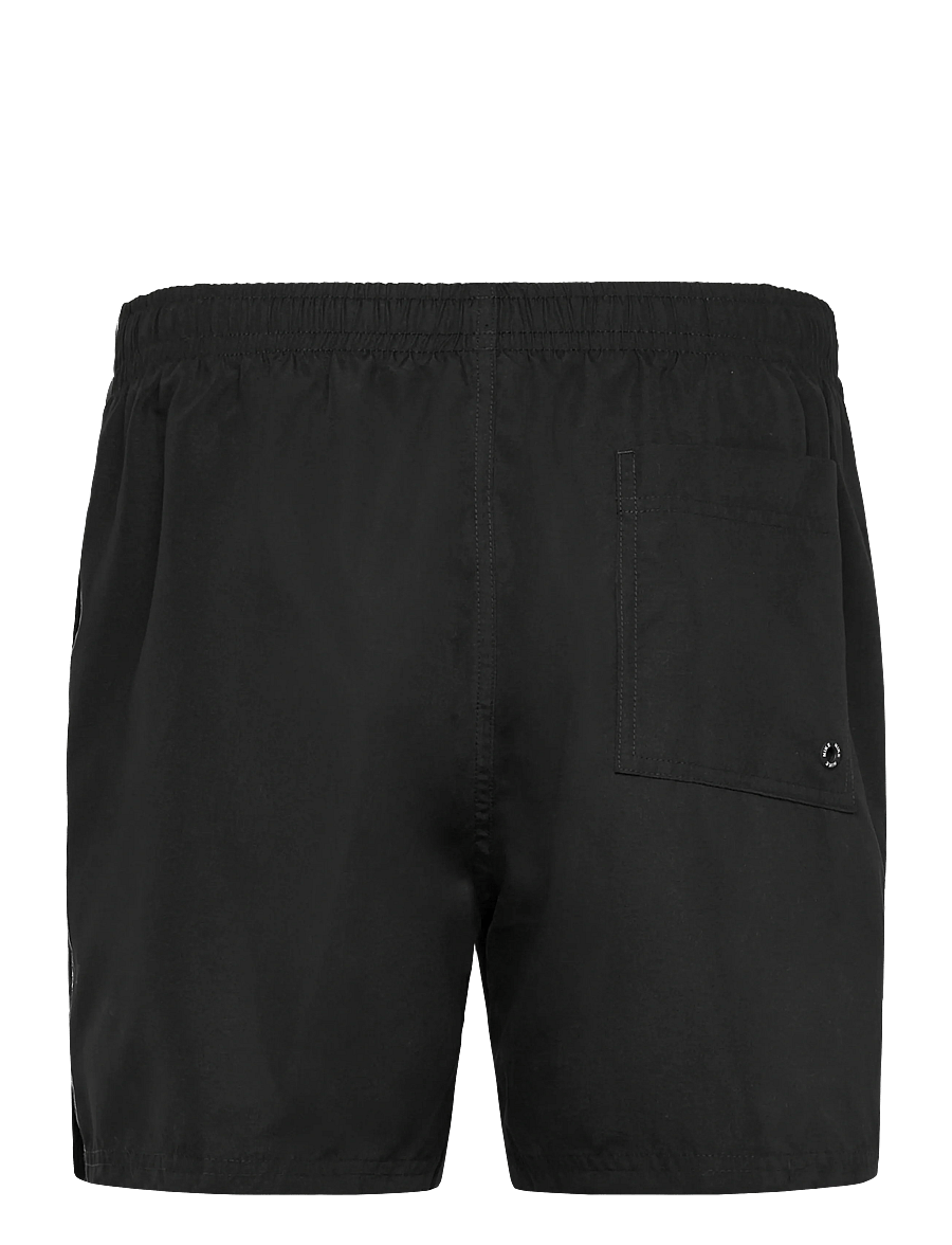 NIKE SWIM - Nike Breaker Logo Tape 5" Volley Short - badebukser - black - 2