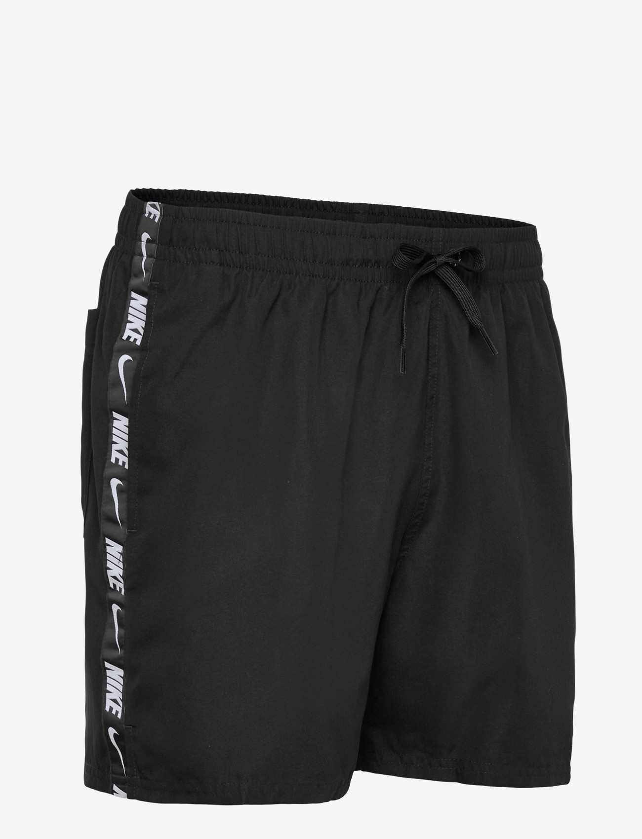 NIKE SWIM - Nike Breaker Logo Tape 5" Volley Short - shorts de bain - black - 3