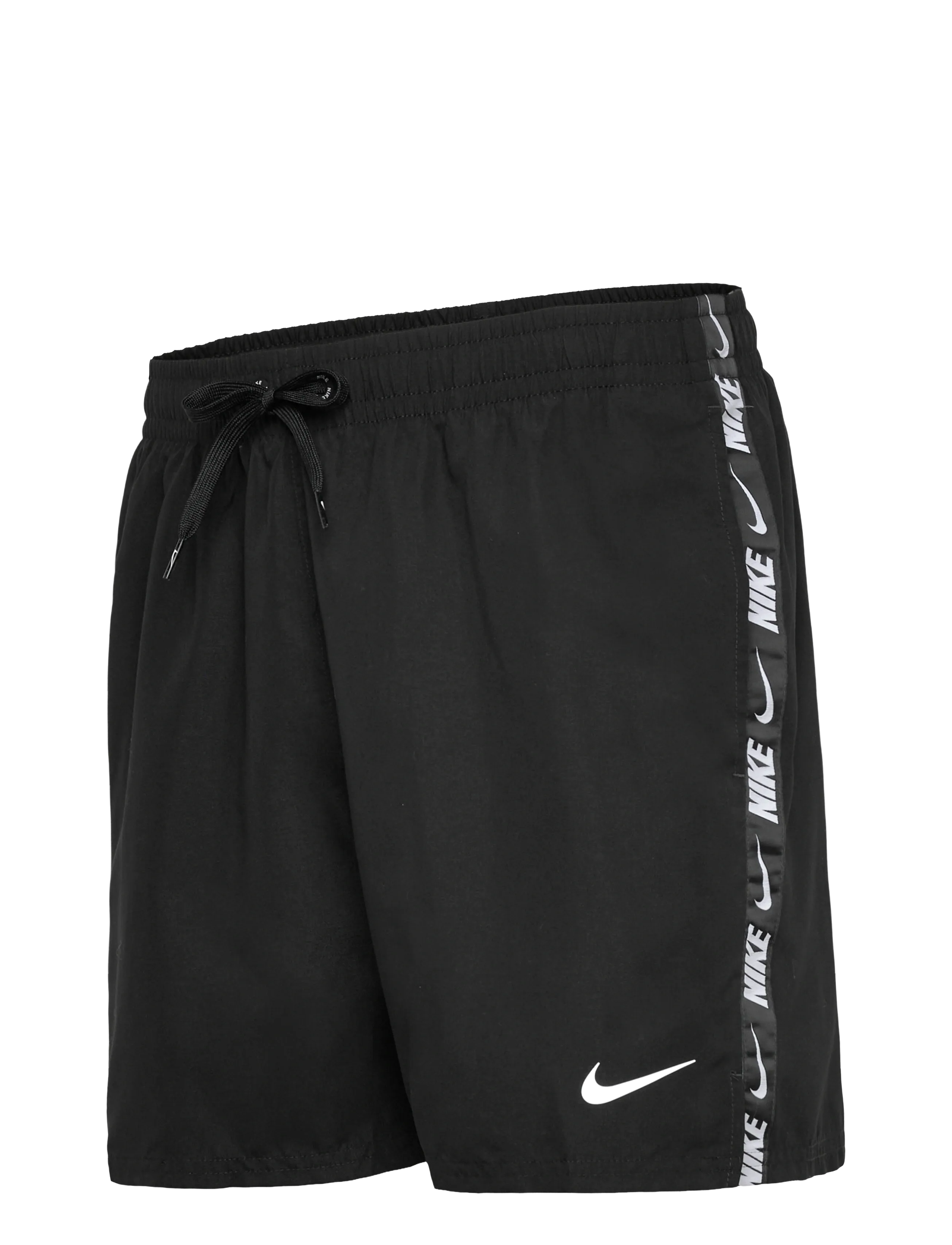 NIKE SWIM - Nike Breaker Logo Tape 5" Volley Short - sundskýlur - black - 4