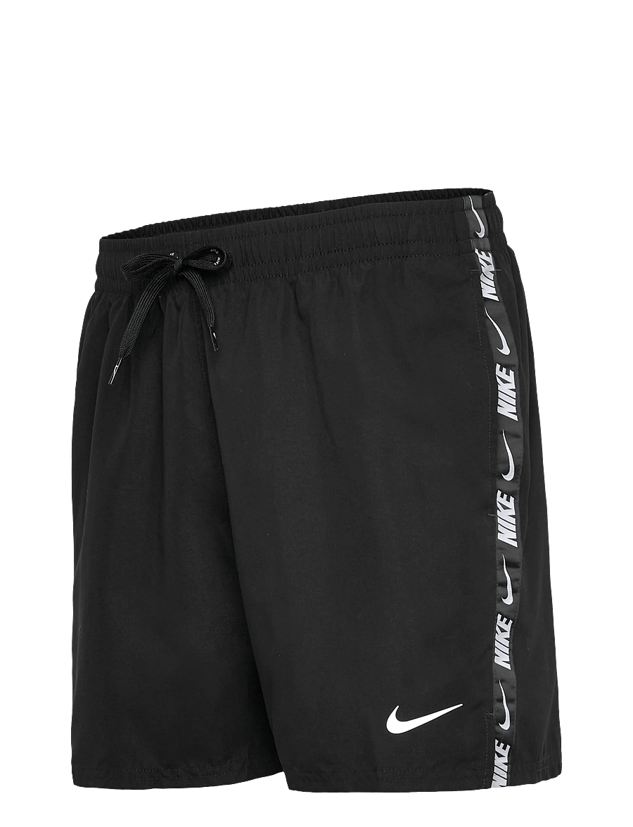 NIKE SWIM - Nike Breaker Logo Tape 5" Volley Short - badebukser - black - 4